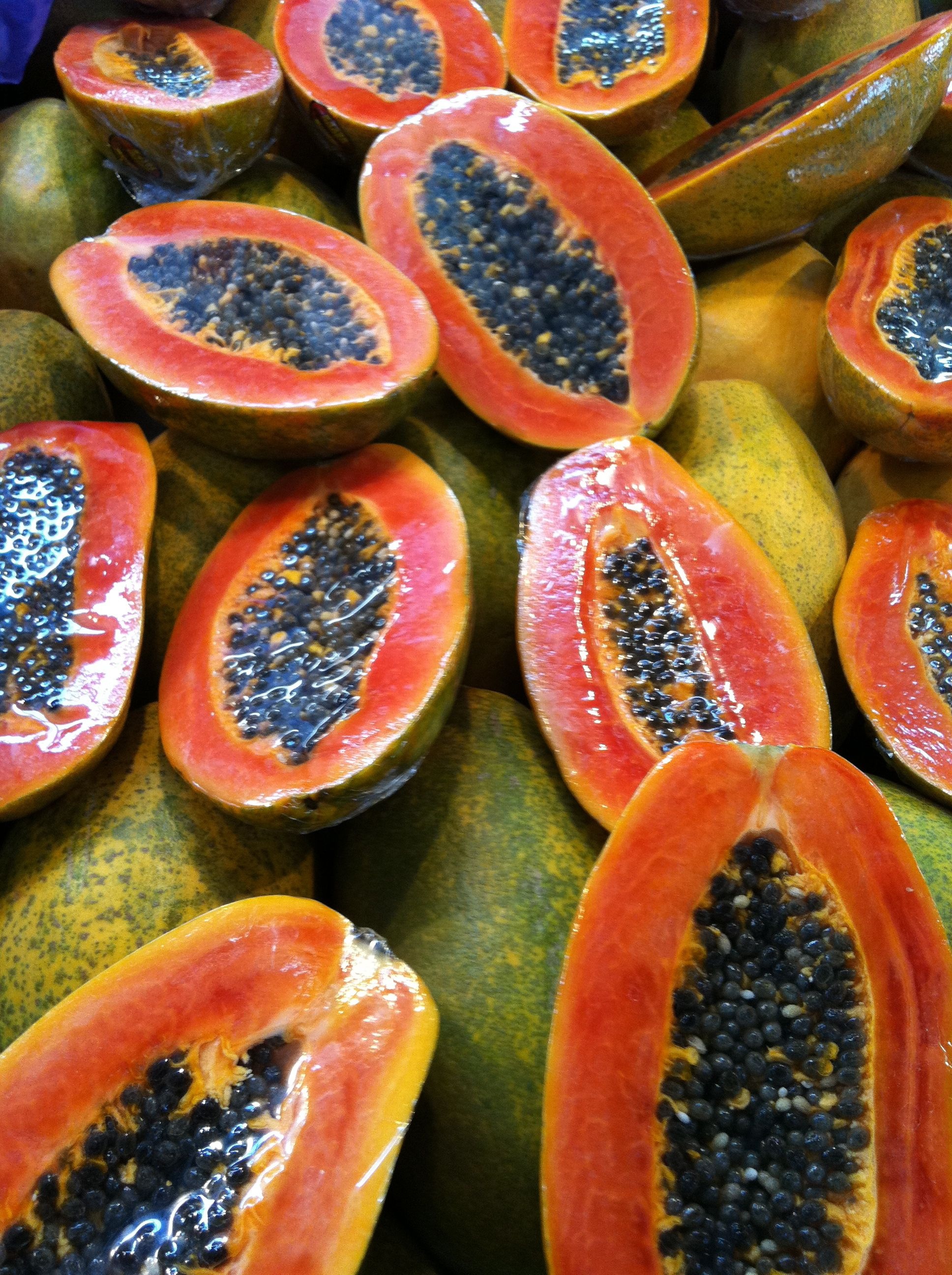 Tropical fruit paradise, Papaya inspiration, Vibrant produce, Creative ideas, 1940x2600 HD Phone