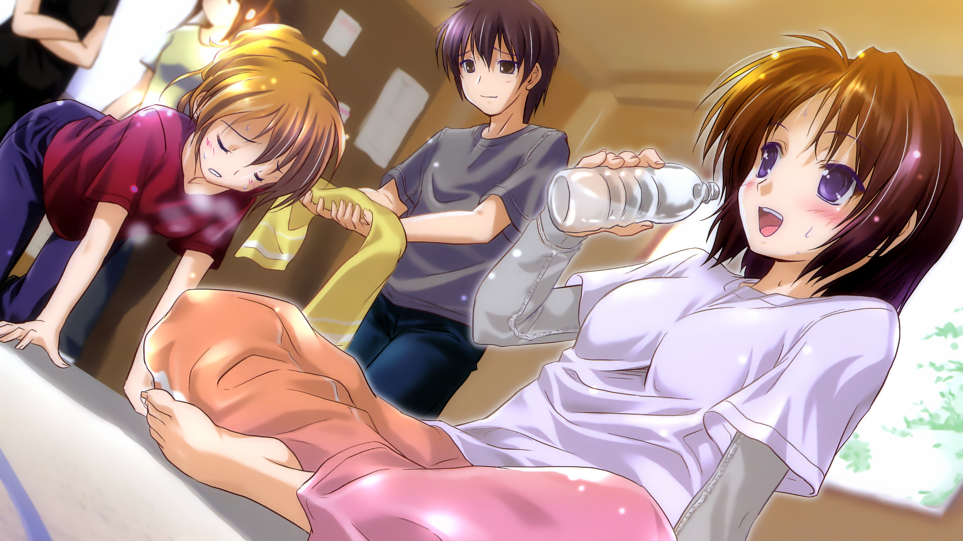 Golden Time, Fanart, Captivating visuals, Anime adaptation, 1920x1080 Full HD Desktop