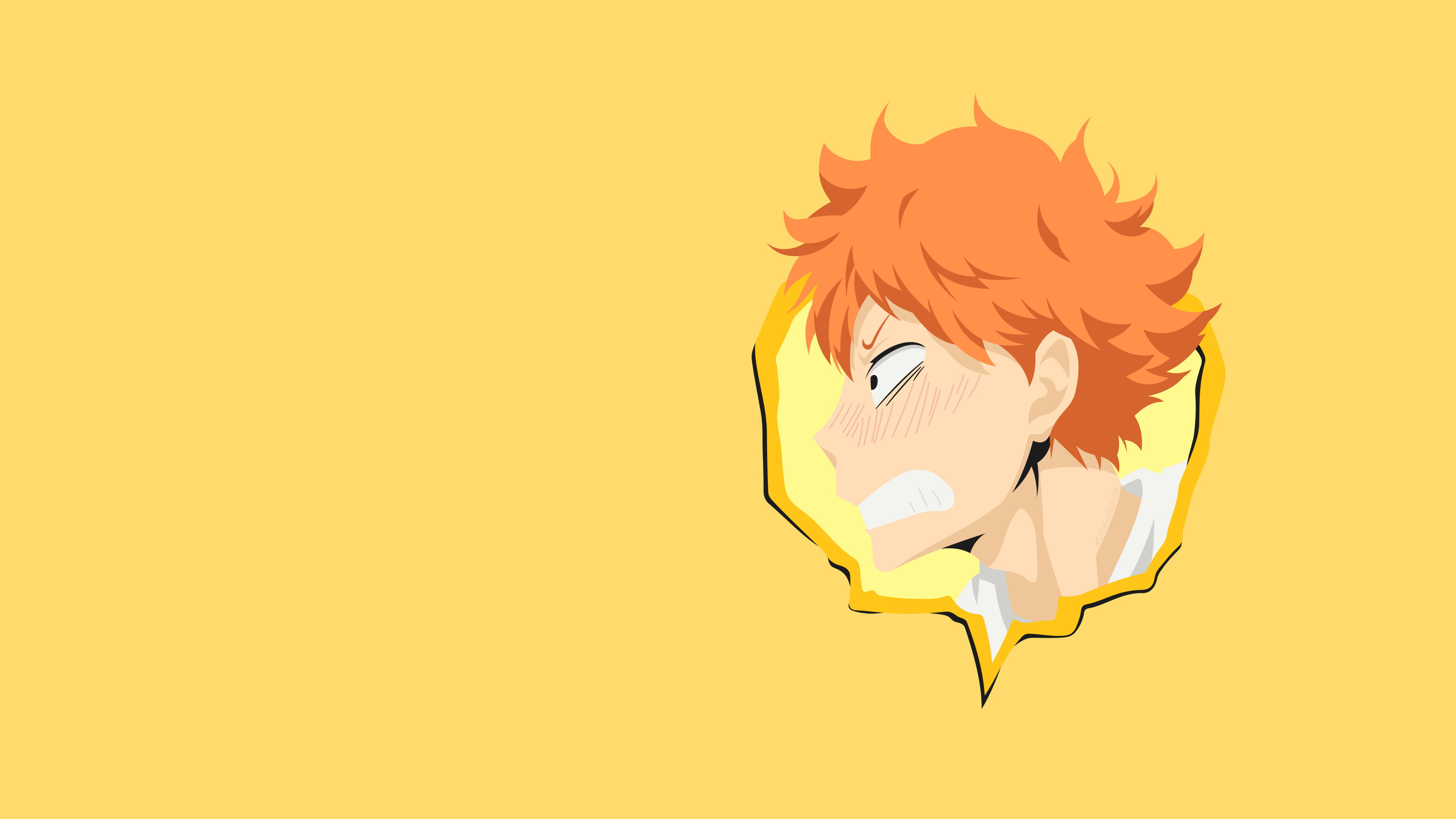 Shy Hinata wallpapers, Haikyuu anime, 4K backgrounds, HD images, 3840x2160 4K Desktop