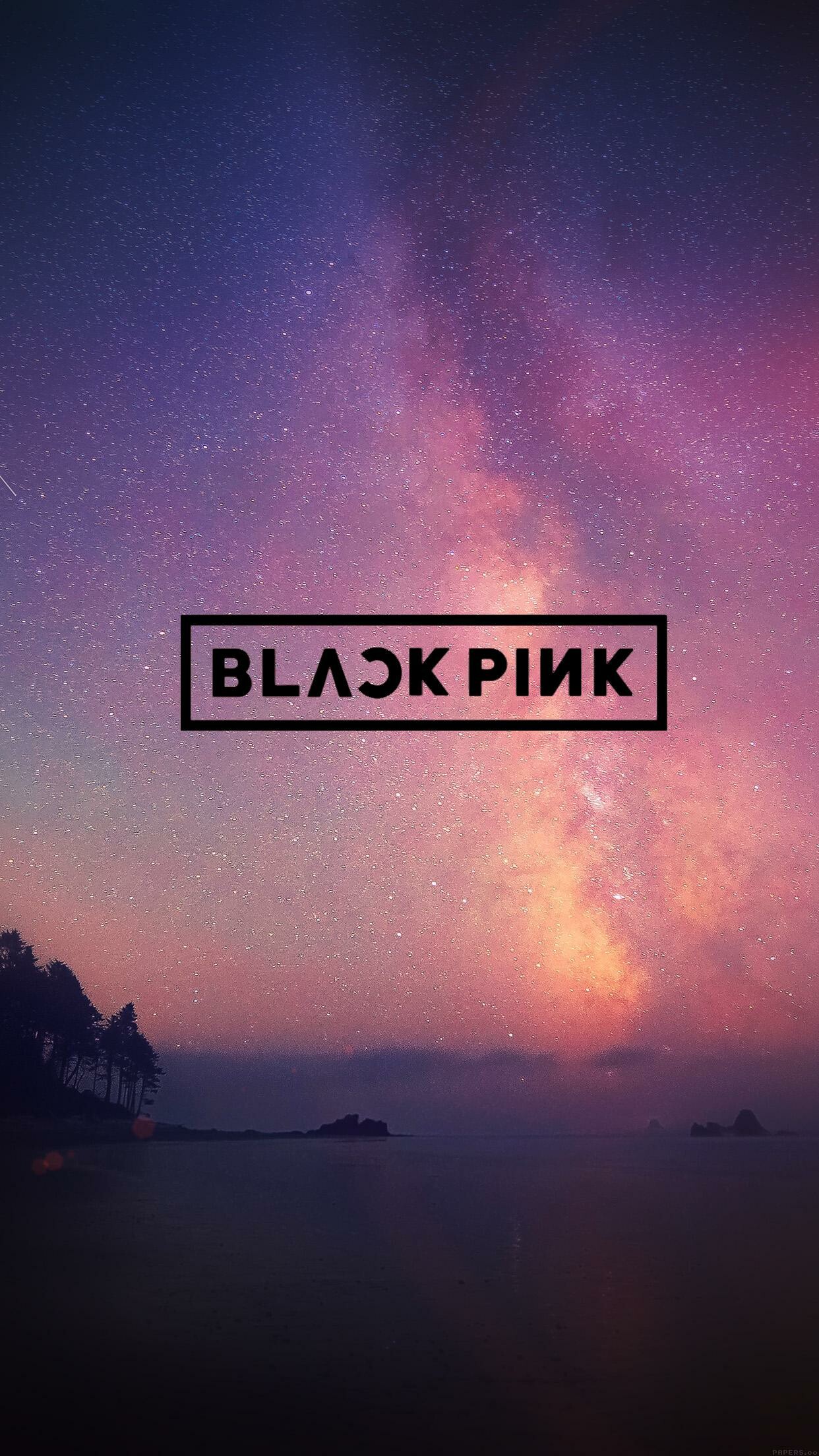 Blackpink logo wallpapers, Music icons, Stunning visuals, Fan favorites, 1250x2210 HD Phone