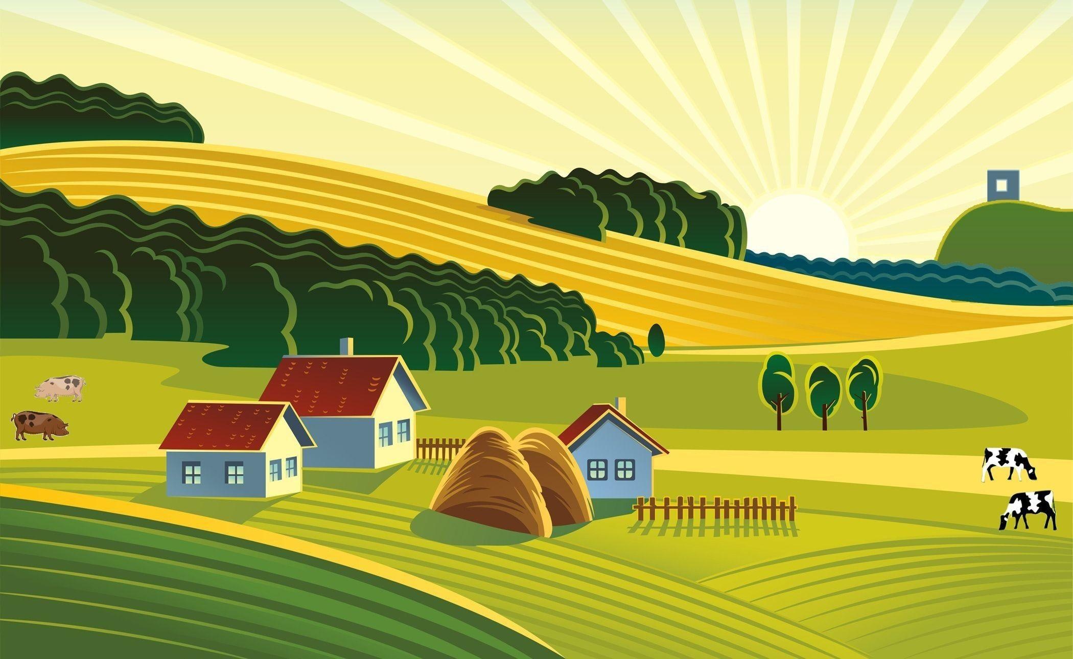 Fruit farm, Vibrant orchard, Freshly picked, Juicy produce, 2100x1290 HD Desktop