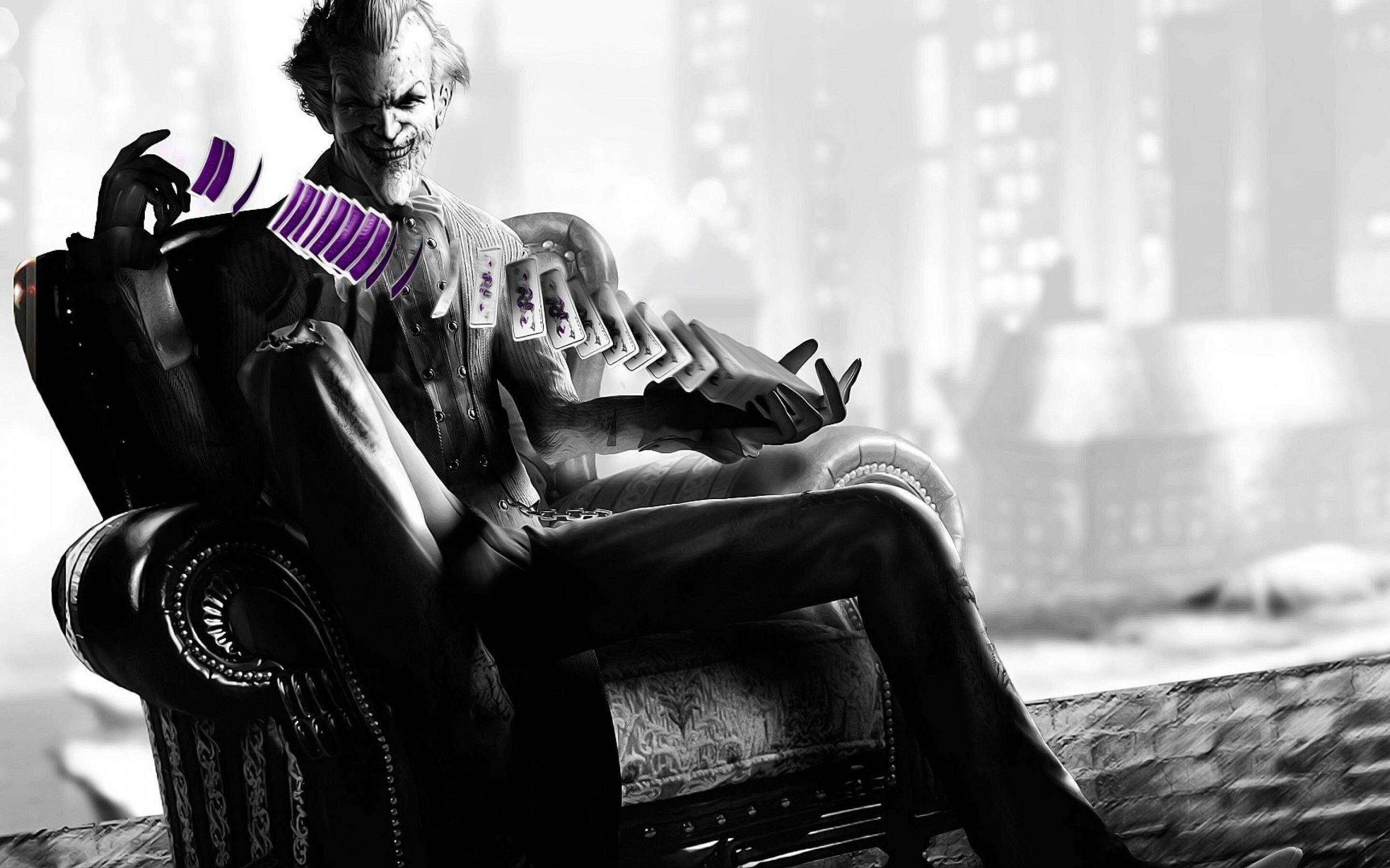 Batman, Arkham City, HD, Baltana, 2880x1800 HD Desktop