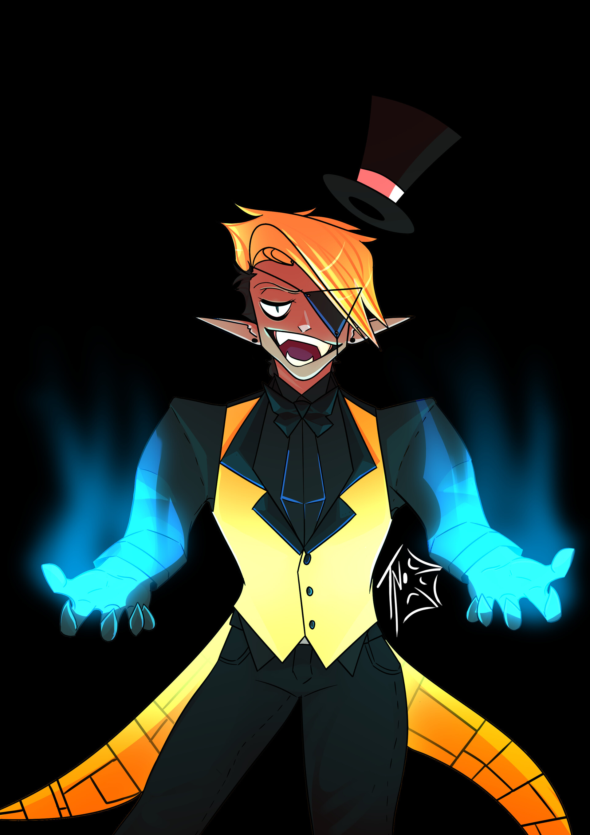 Human Bill Cipher, Gravity Falls art, Chaotic energy, Trippy visuals, 1920x2720 HD Phone