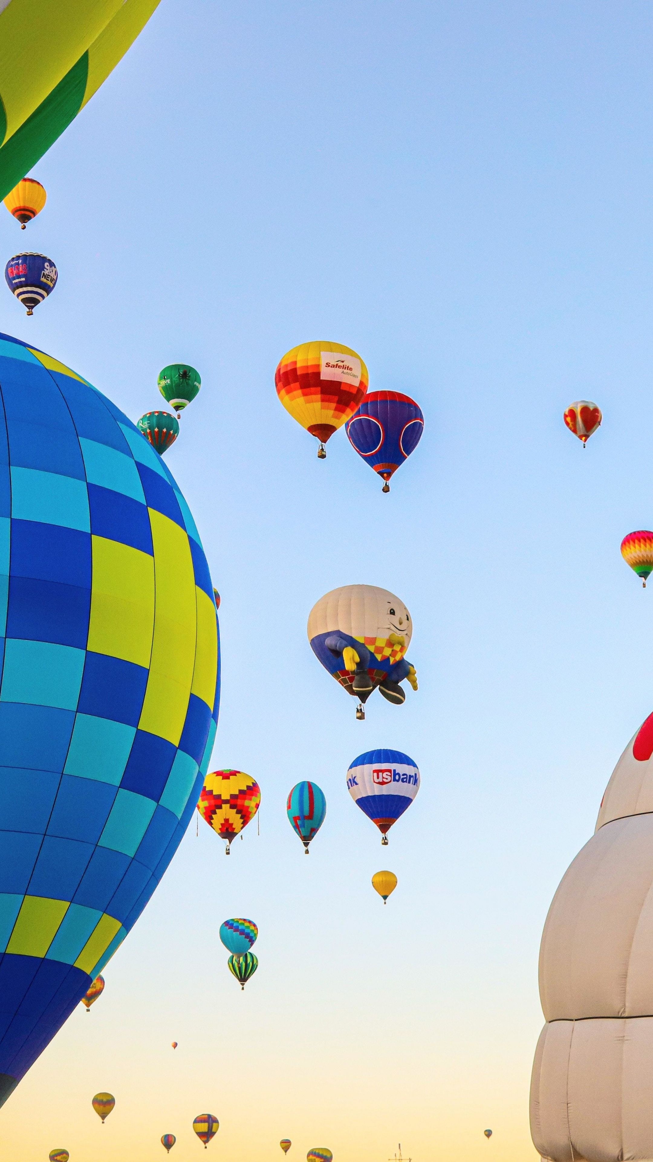 Air Sports, Adventure festival, Sky balloons, Baloon art, 2160x3840 4K Phone