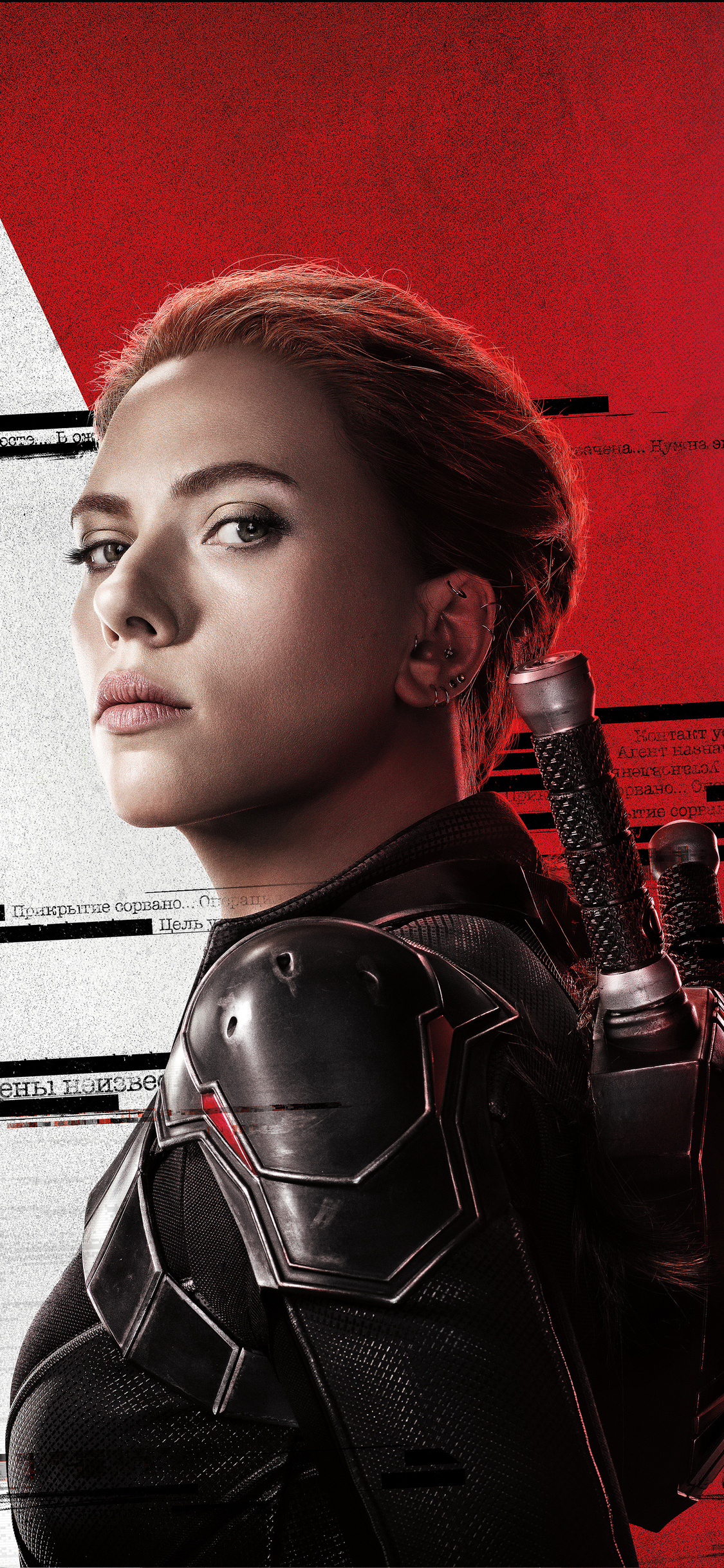 Scarlett Johansson, Black Widow, iPhone XS, Movie wallpapers, 1130x2440 HD Phone