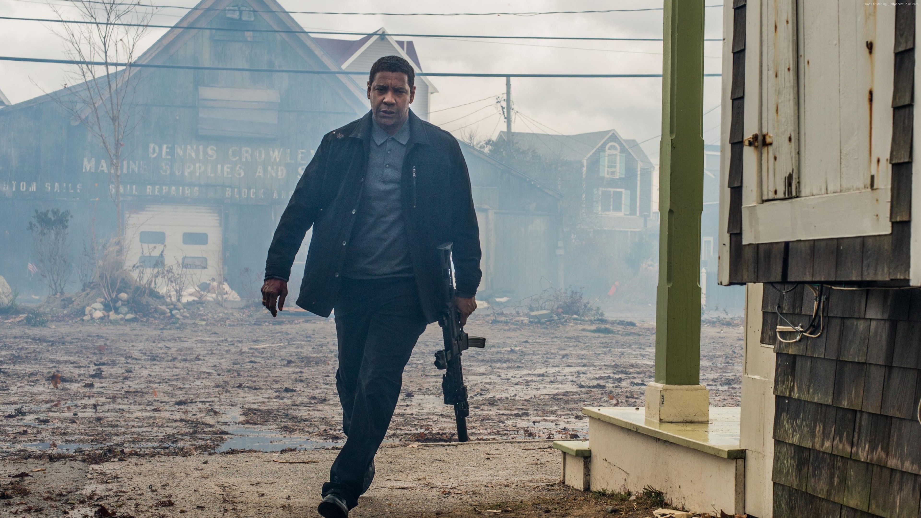 The Equalizer 2, Top-rated wallpapers, Background images, Denzel Washington movie, 3840x2160 4K Desktop