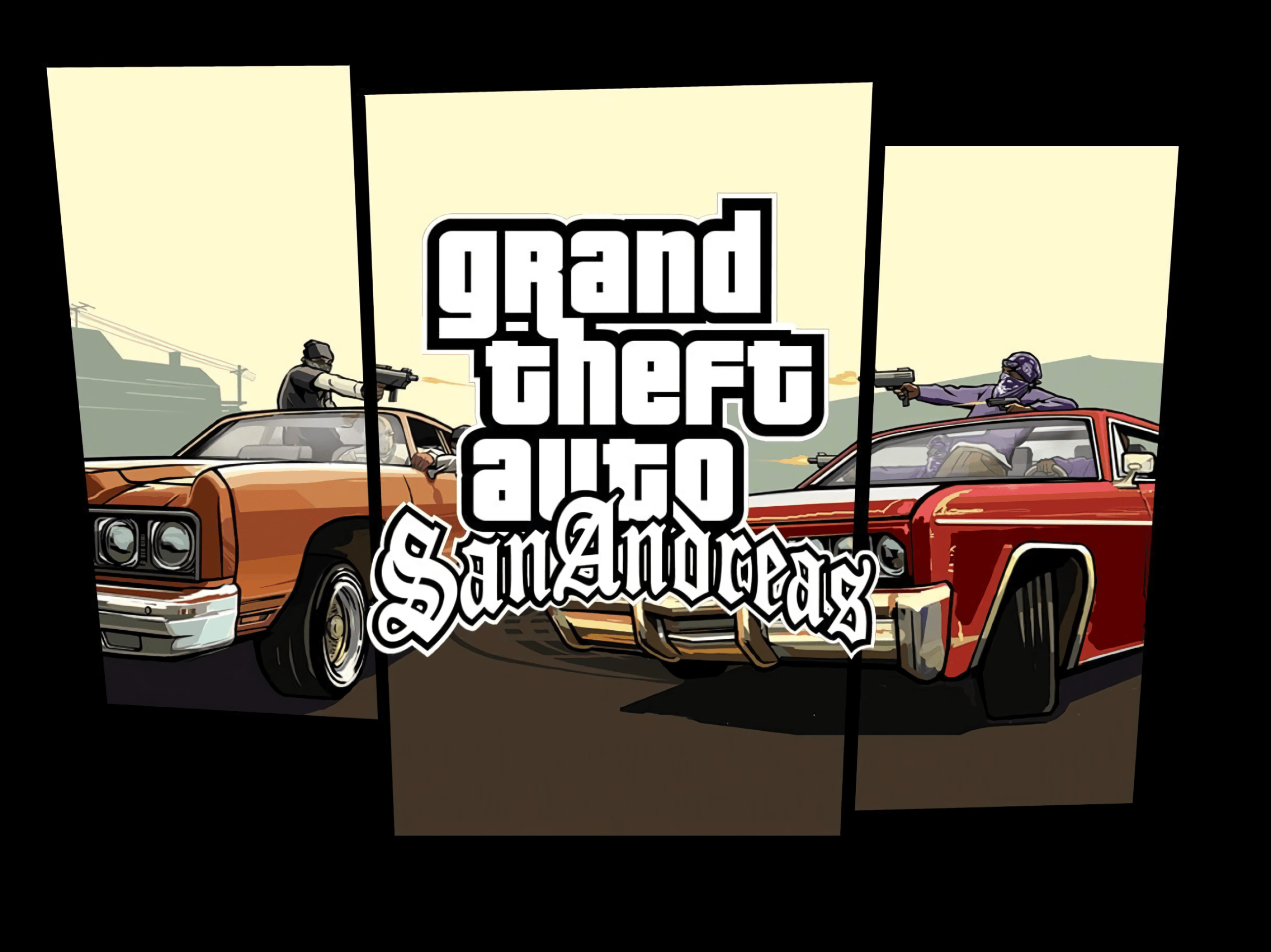 Poster, GTA: San Andreas Wallpaper, 2700x2020 HD Desktop