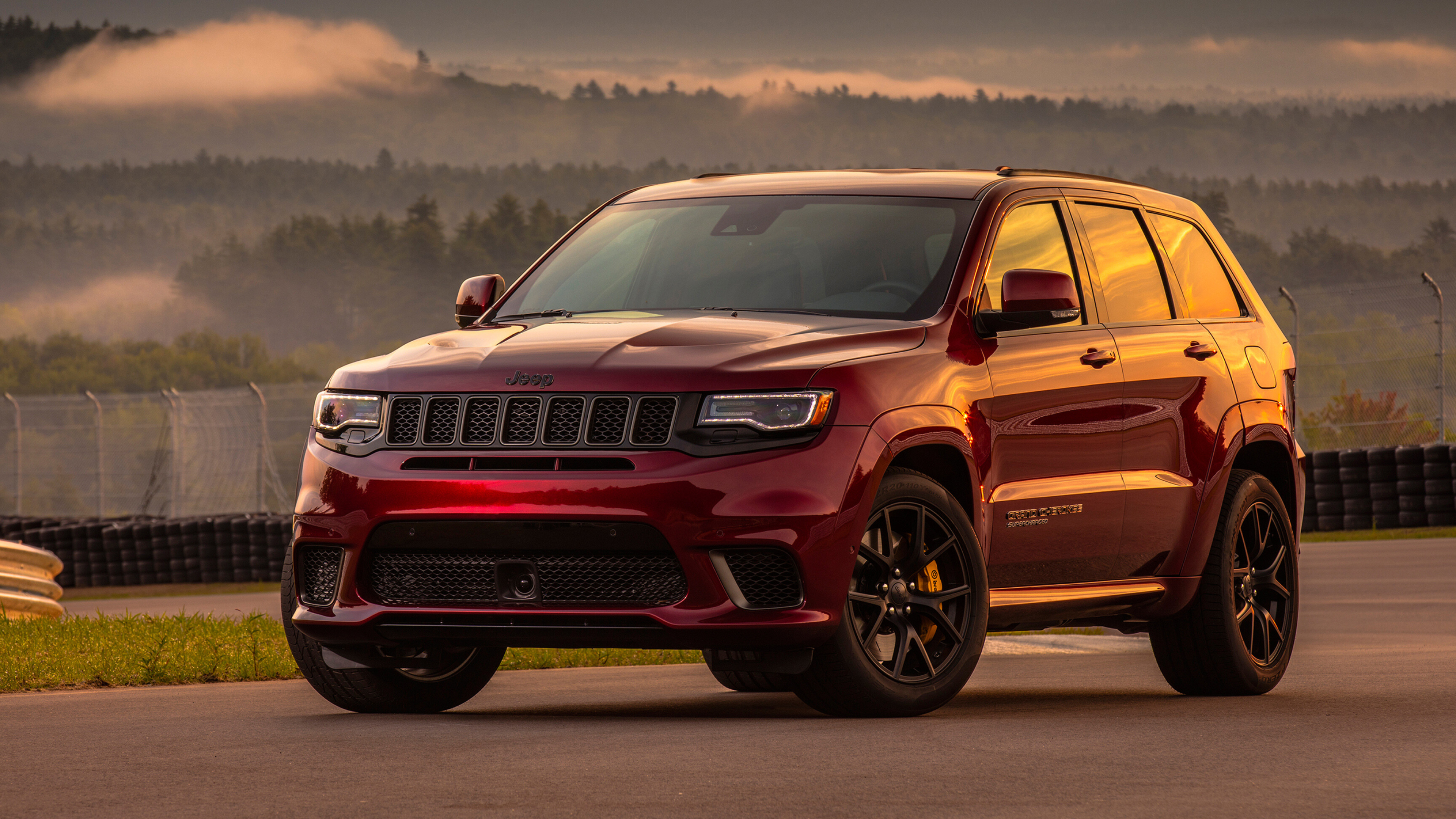 Jeep Grand Cherokee, trackhawk 2018, cars, desktop, 3840x2160 4K Desktop