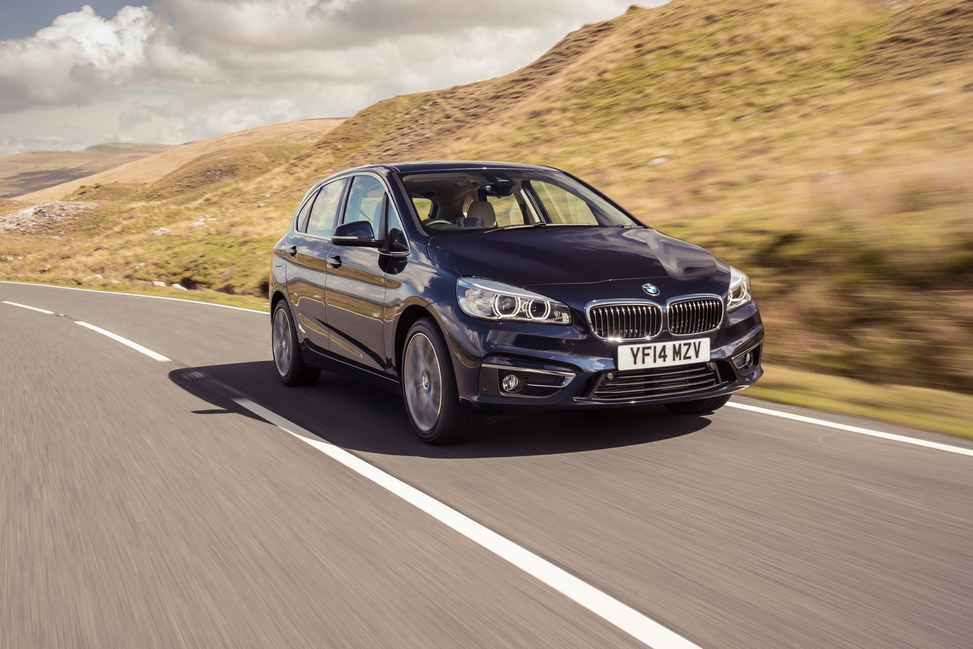 BMW 2 Series, Active Tourer, Car Design, Practical MPV, Automotive Excellence, 1980x1320 HD Desktop