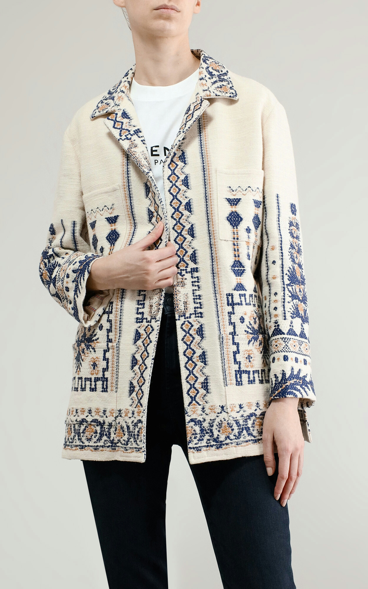 Etro, Other, Beige, Jacquard Blazer, 1250x2000 HD Phone