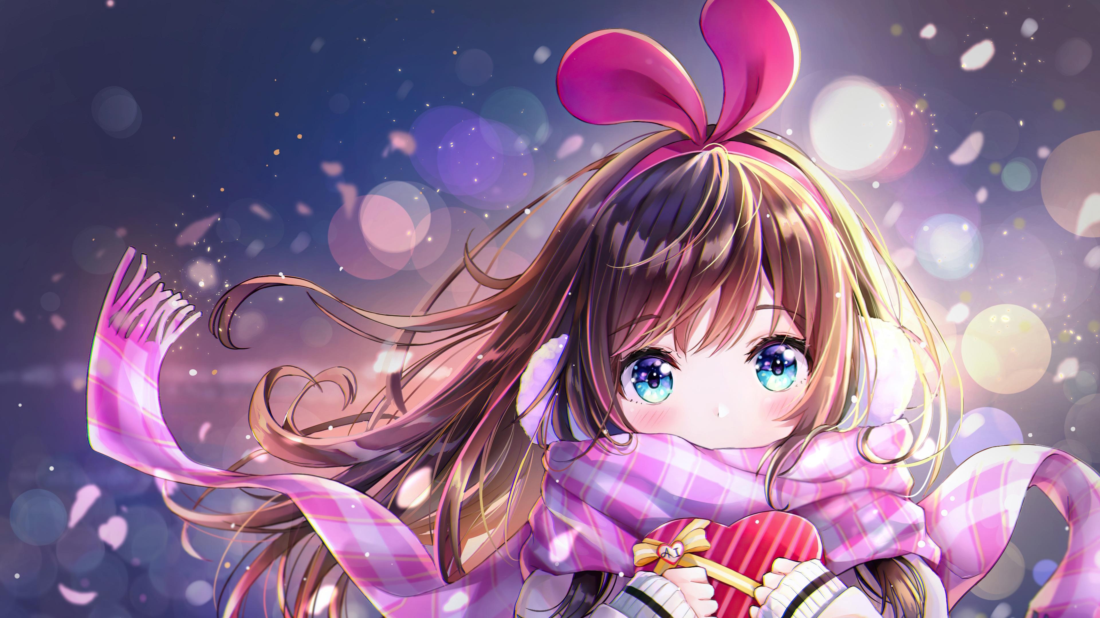 Kizuna AI, Cute Computer Wallpaper, 3840x2160 4K Desktop