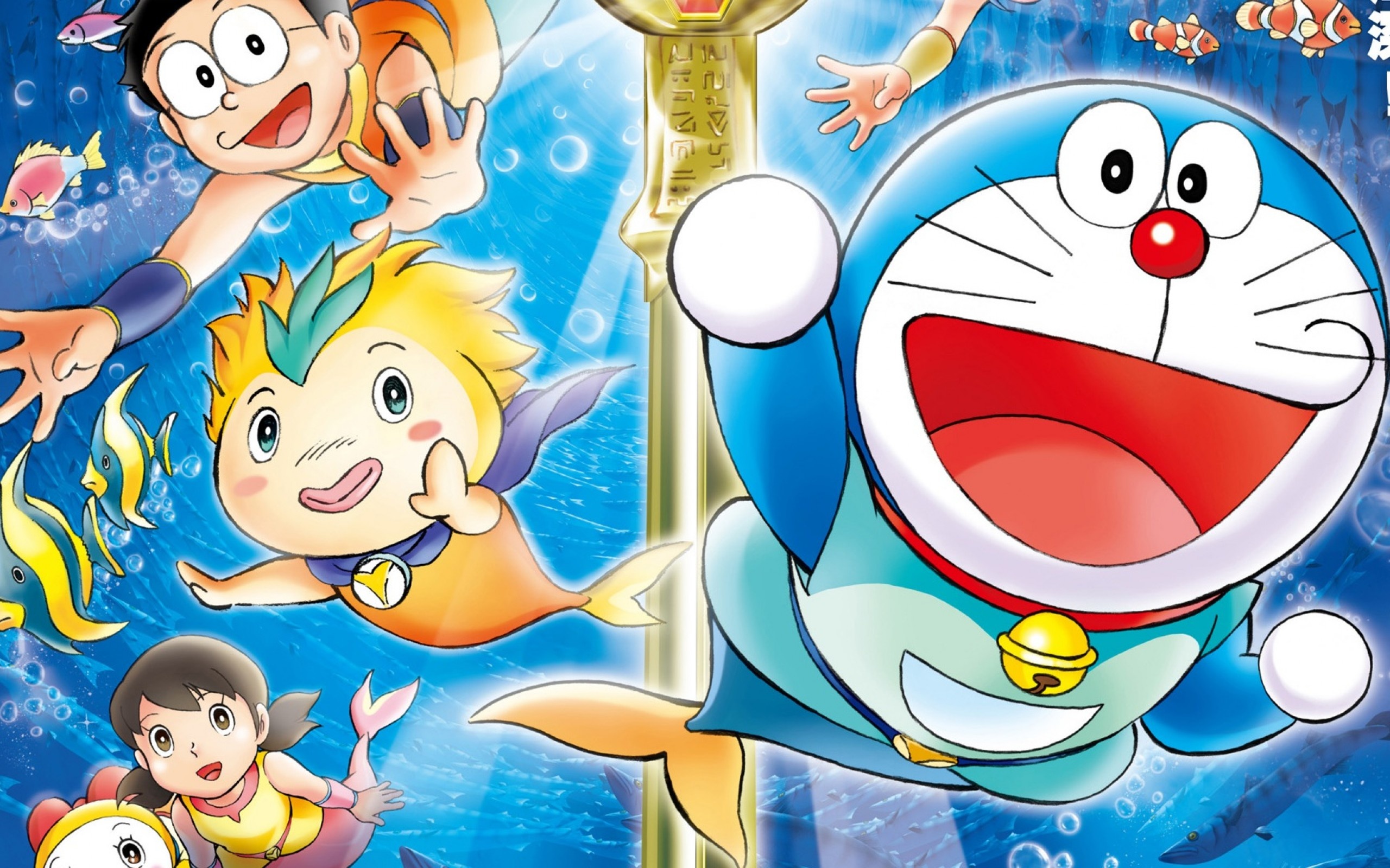 Doraemon, Nobita Nobi, Haribou, Shizuka Minamoto, HD Desktop wallpaper