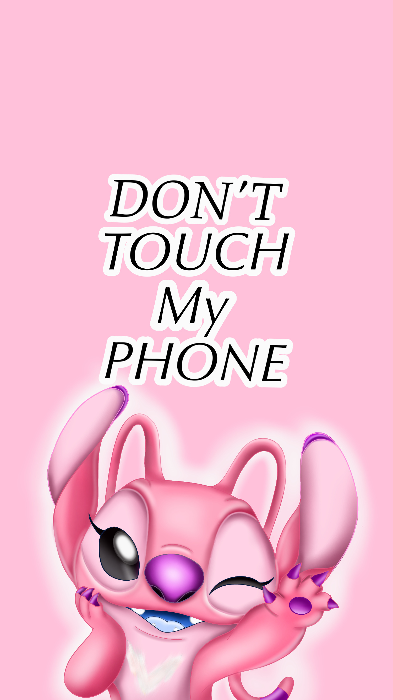 Angel, Don't Touch My Phone Wallpaper, 1500x2670 HD Phone