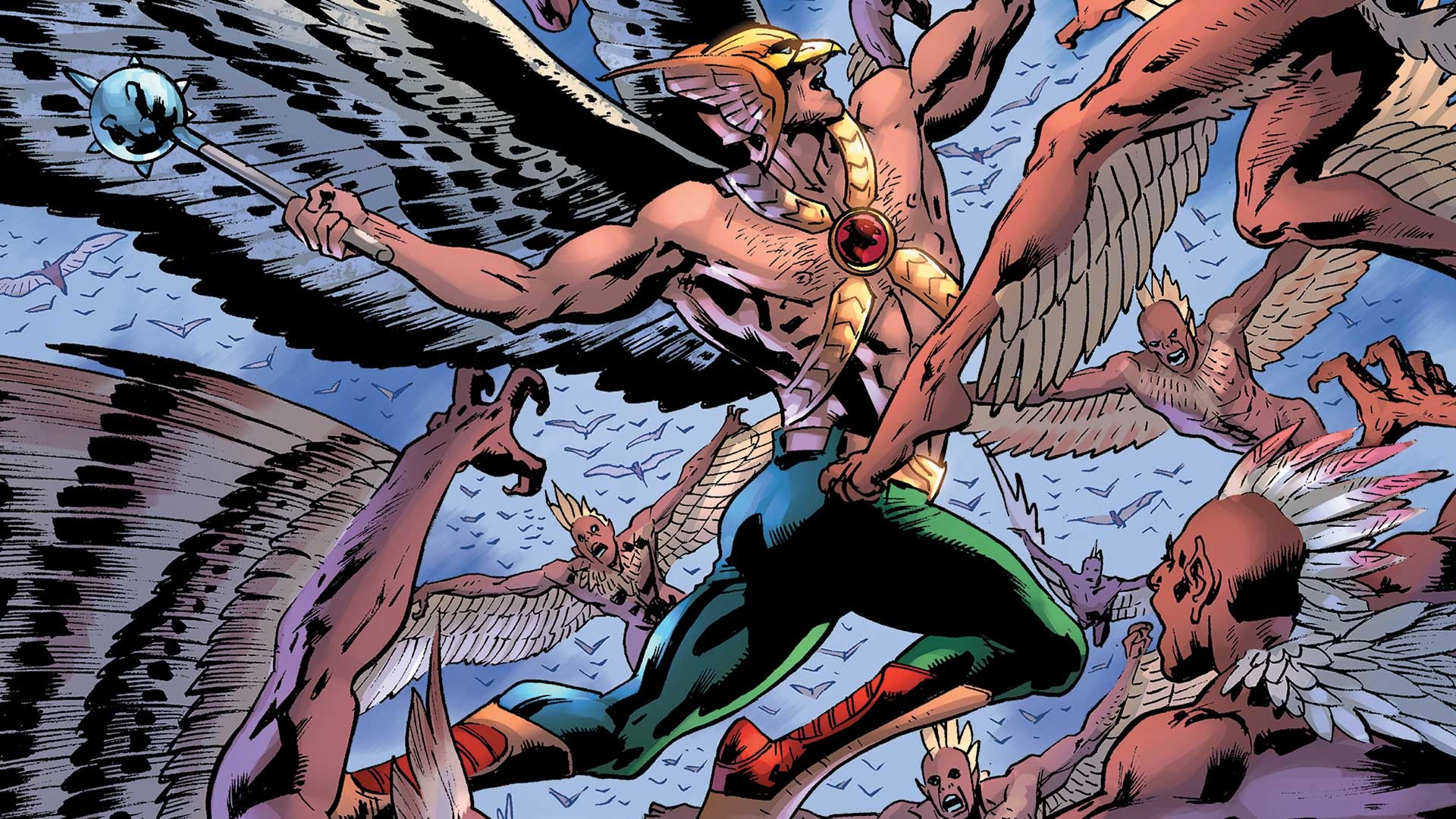 Bryan Hitch, Hawkman Wallpaper, 1920x1080 Full HD Desktop