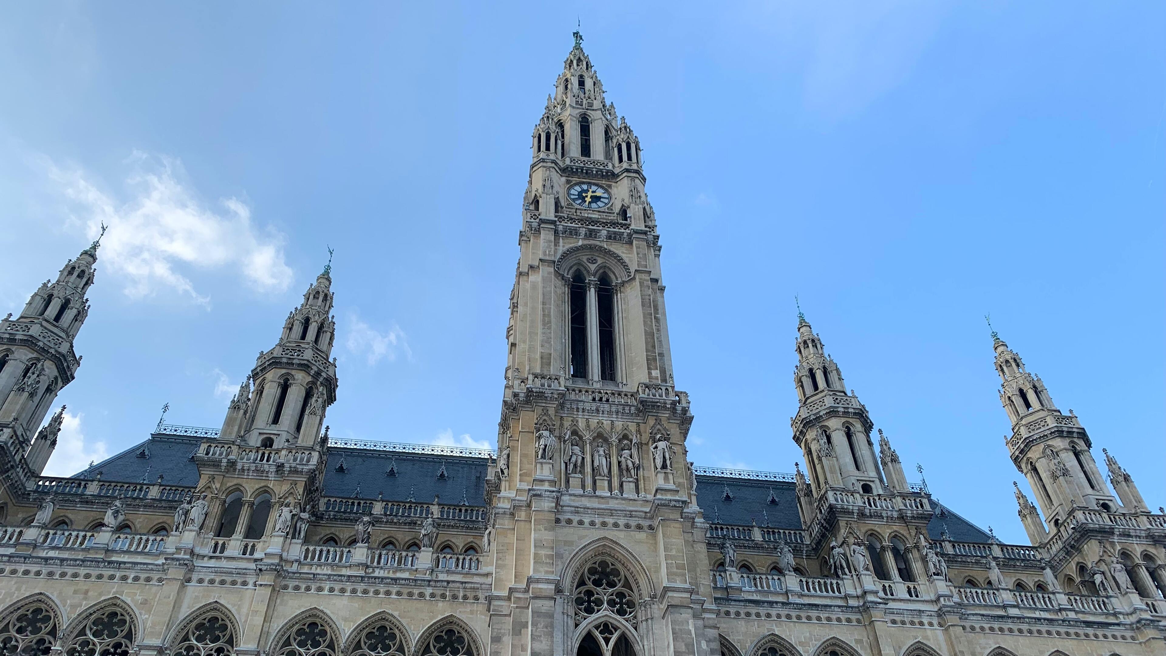 City Hall, Vienna (Austria) Wallpaper, 3840x2160 4K Desktop