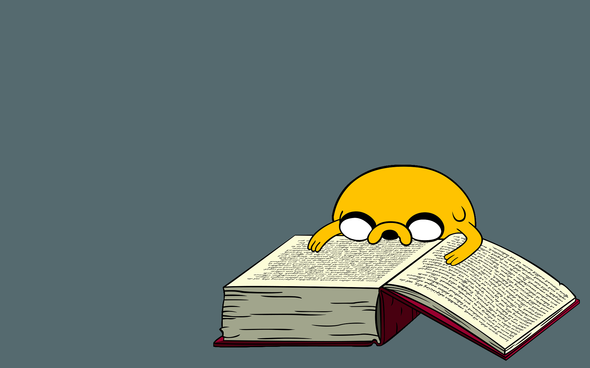 Vai estudar, Adventure Time, Jake, Desktop wallpaper, 1920x1200 HD Desktop