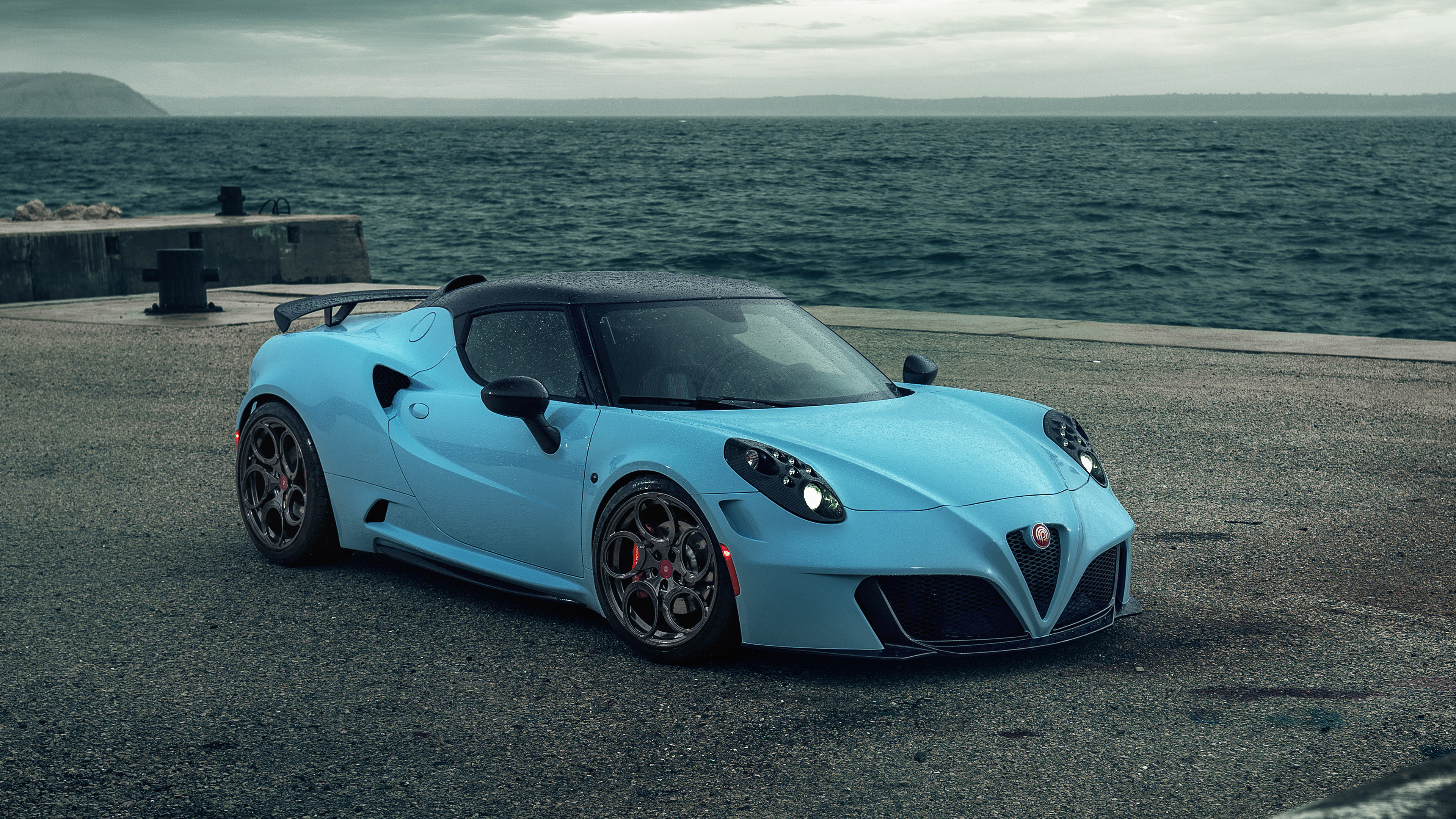 Alfa Romeo Pogea Racing, Zeus edition, Alfa Romeo 4C, Auto expertise, 3840x2160 4K Desktop