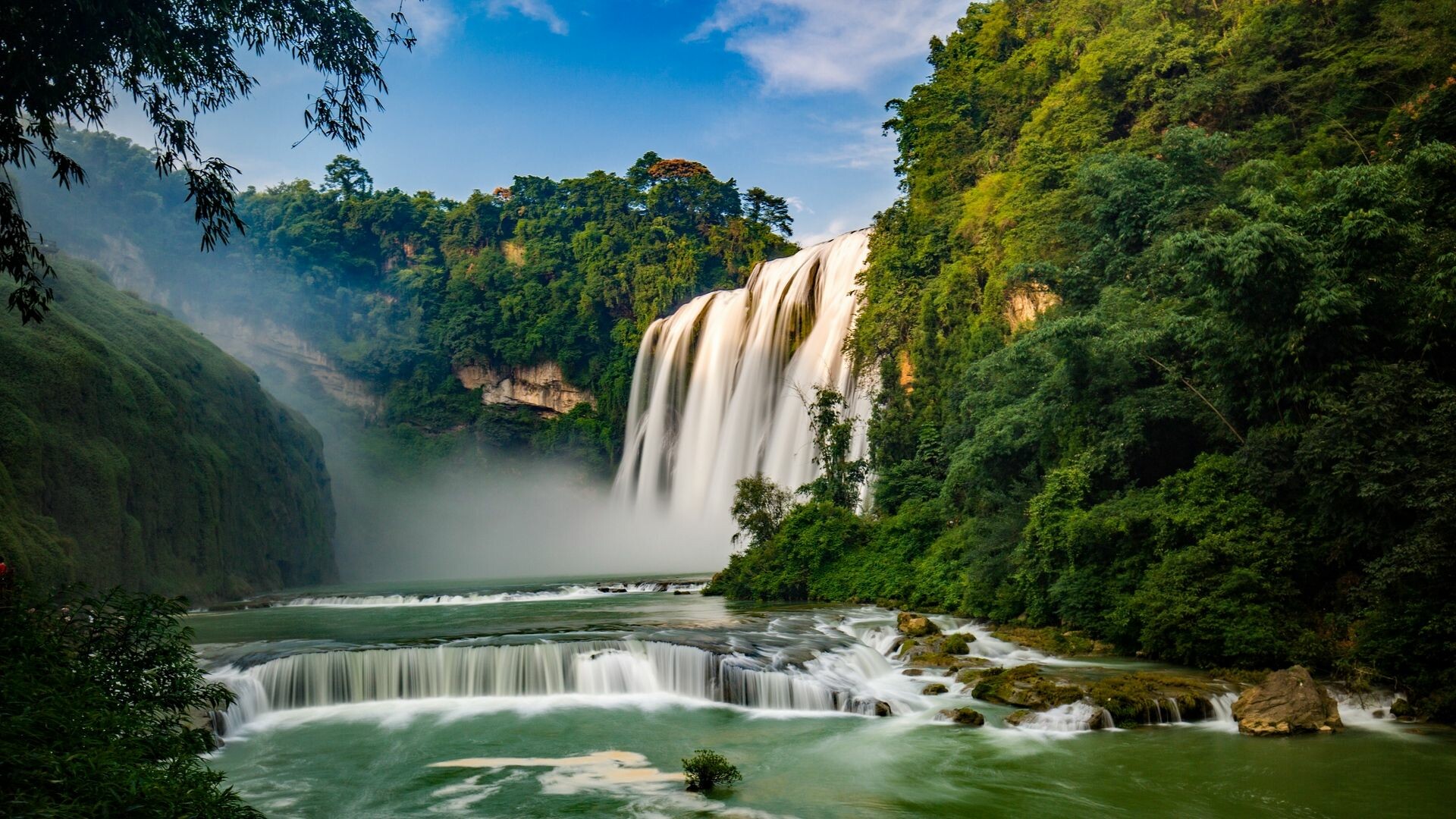 Huangguoshu, Waterfalls Wallpaper, 1920x1080 Full HD Desktop