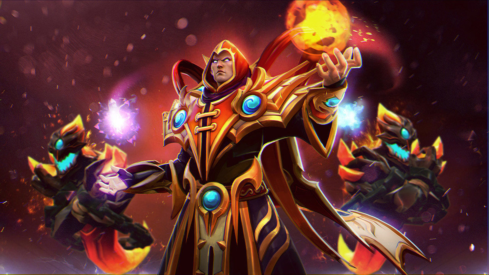 Invoker, Dota 2, Online games for kids, Glorious inspiration, 1920x1080 Full HD Desktop