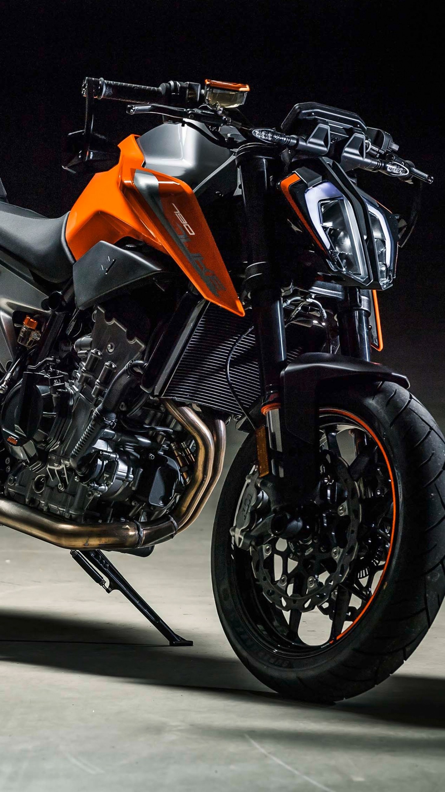 KTM Duke Bike, Duke 790 Model, Eye-catching Wallpaper, Biking Excellence, 1440x2560 HD Phone