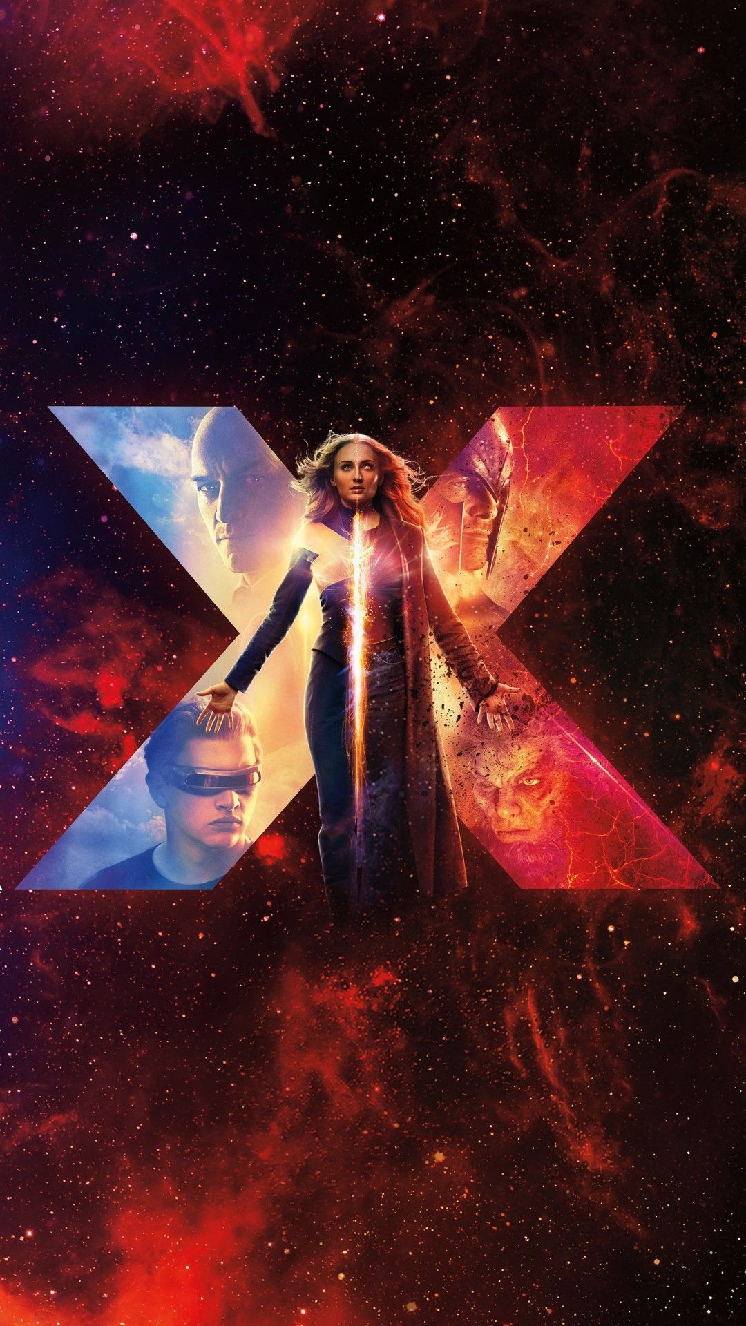 Dark Phoenix, Wallpapers, 1080x1920 Full HD Phone