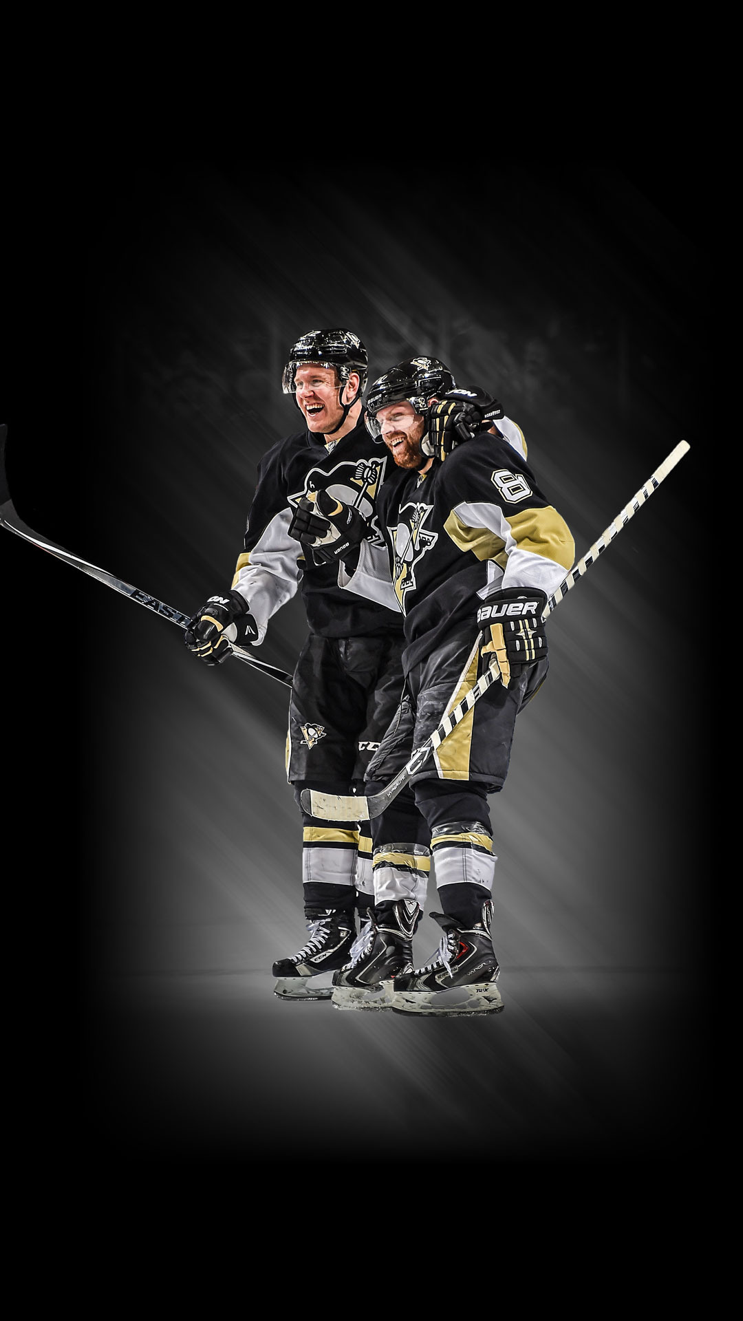 Pittsburgh Penguins, Mobile wallpapers, NHL logo, Pittsburgh Steelers, 1080x1920 Full HD Phone