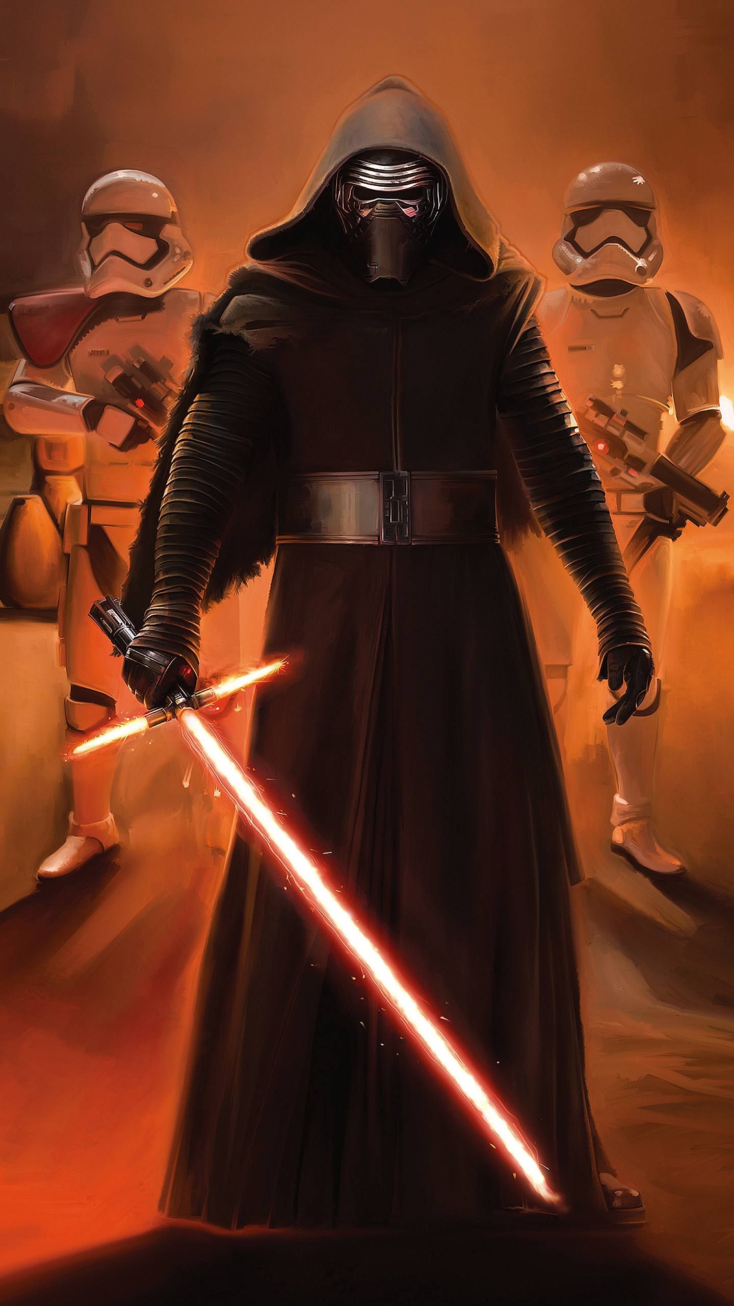 Star Wars, Episode VII, Episode Star Wars, Kylo Ren, 1440x2560 HD Phone