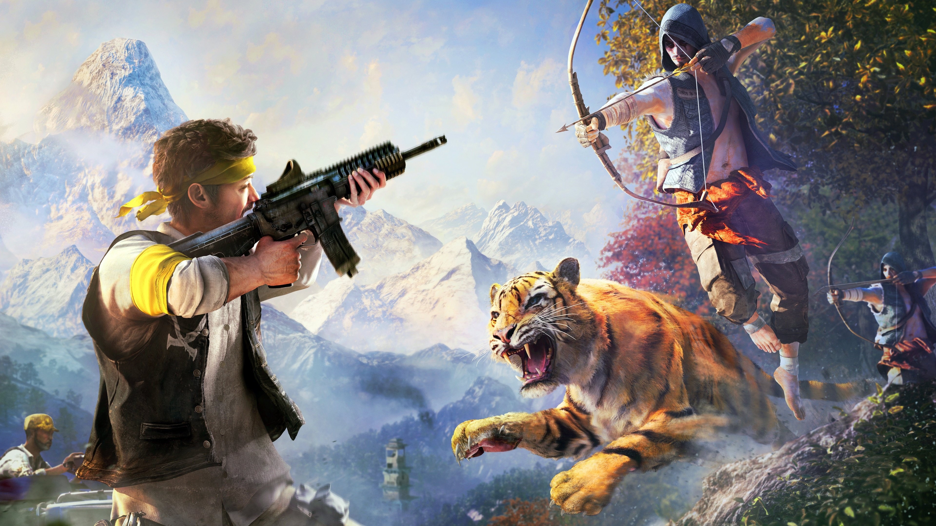 Far Cry 4: Battles of Kyrat, Game Wallpaper, 3840x2160 4K Desktop