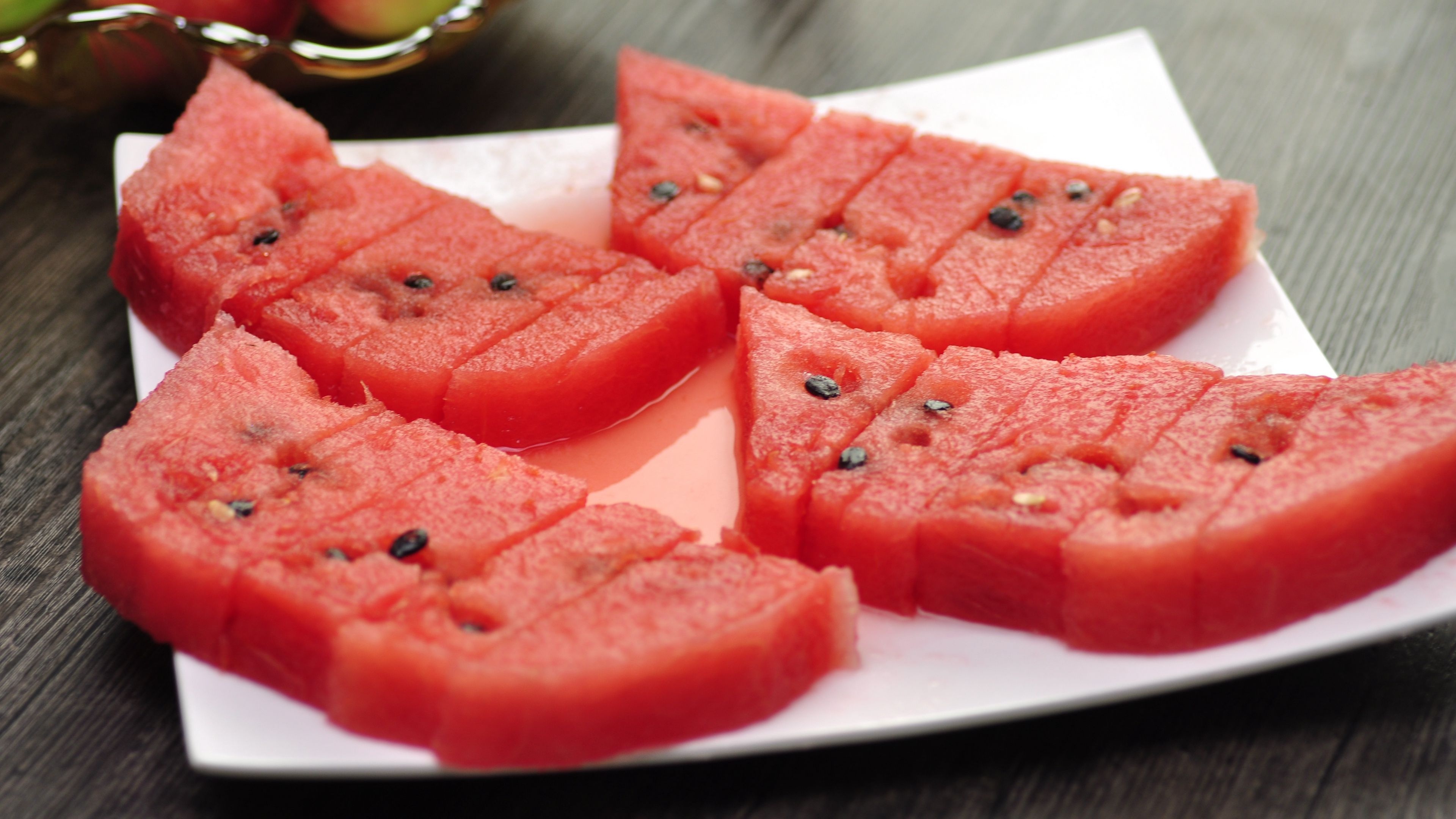 Ripe and succulent watermelon, Berrylicious pleasure, Tropical summer vibes, Tempting consumption, 3840x2160 4K Desktop