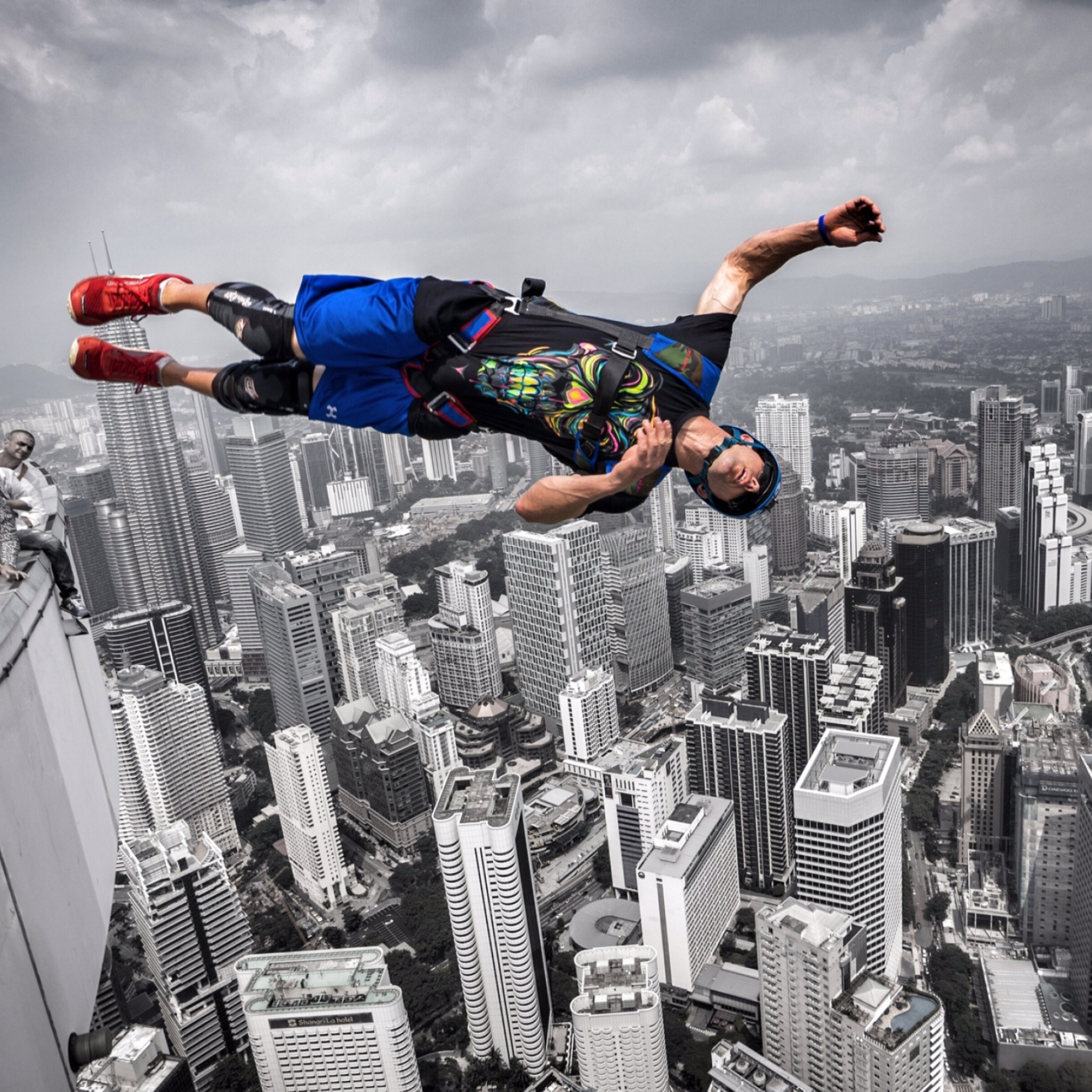 BASE jumping, My endless base, Professional base, Jumper, 2050x2050 HD Phone