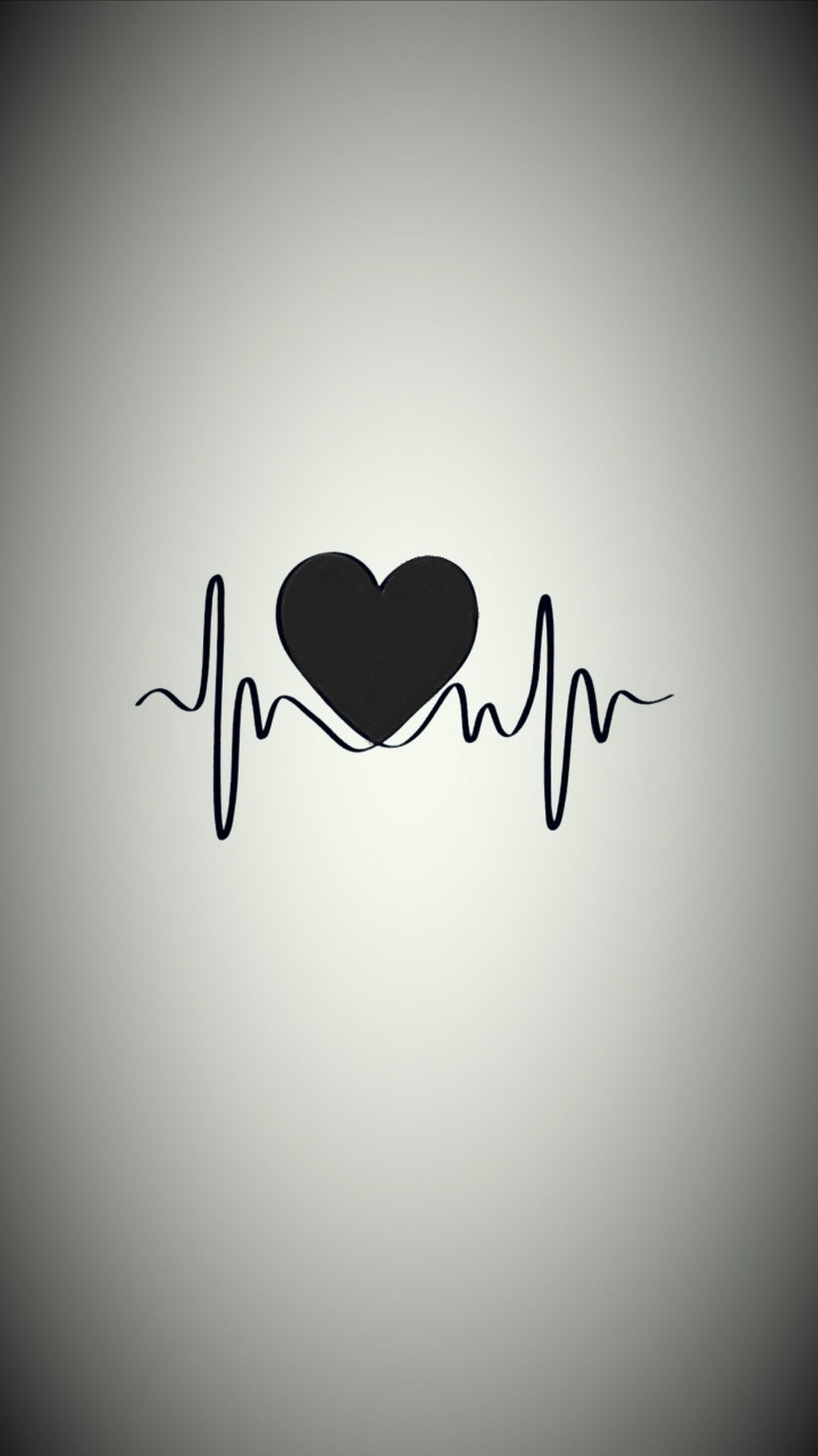 Artwork, Heartbeat Wallpaper, 1440x2560 HD Phone