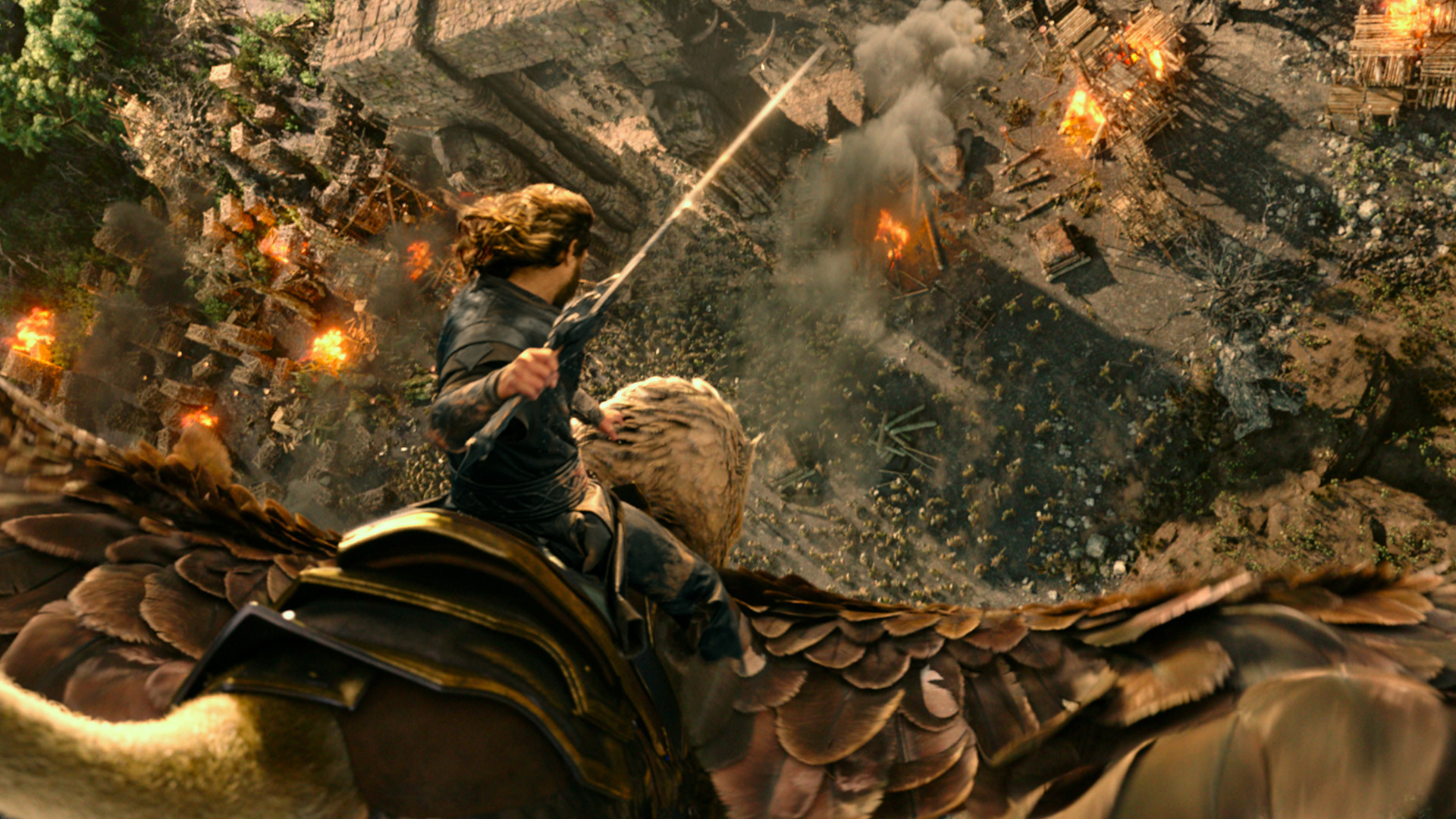 Warcraft Movie, Detailed film visuals, Impressive artwork, 1920x1080 Full HD Desktop