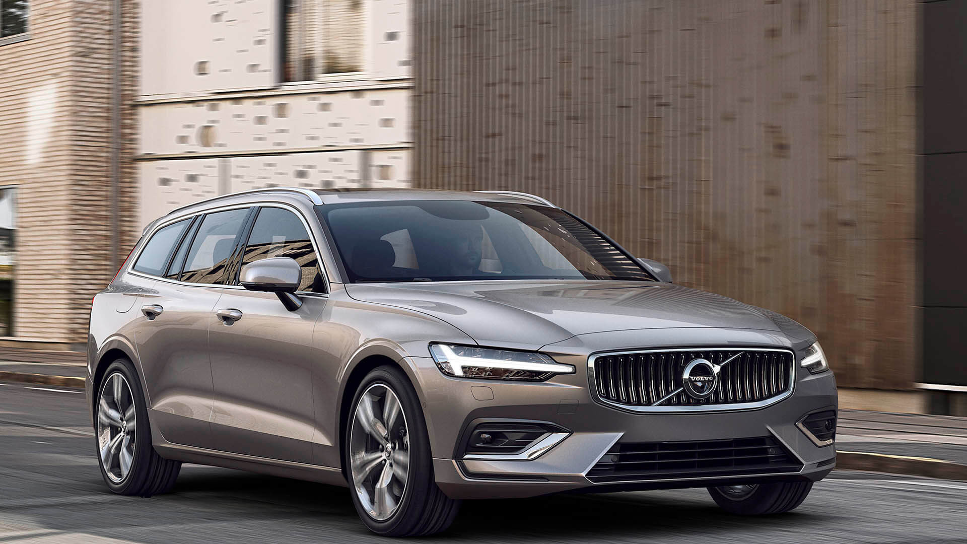 Volvo V60, Scandinavian elegance, Versatile functionality, Exceptional safety features, 1920x1080 Full HD Desktop