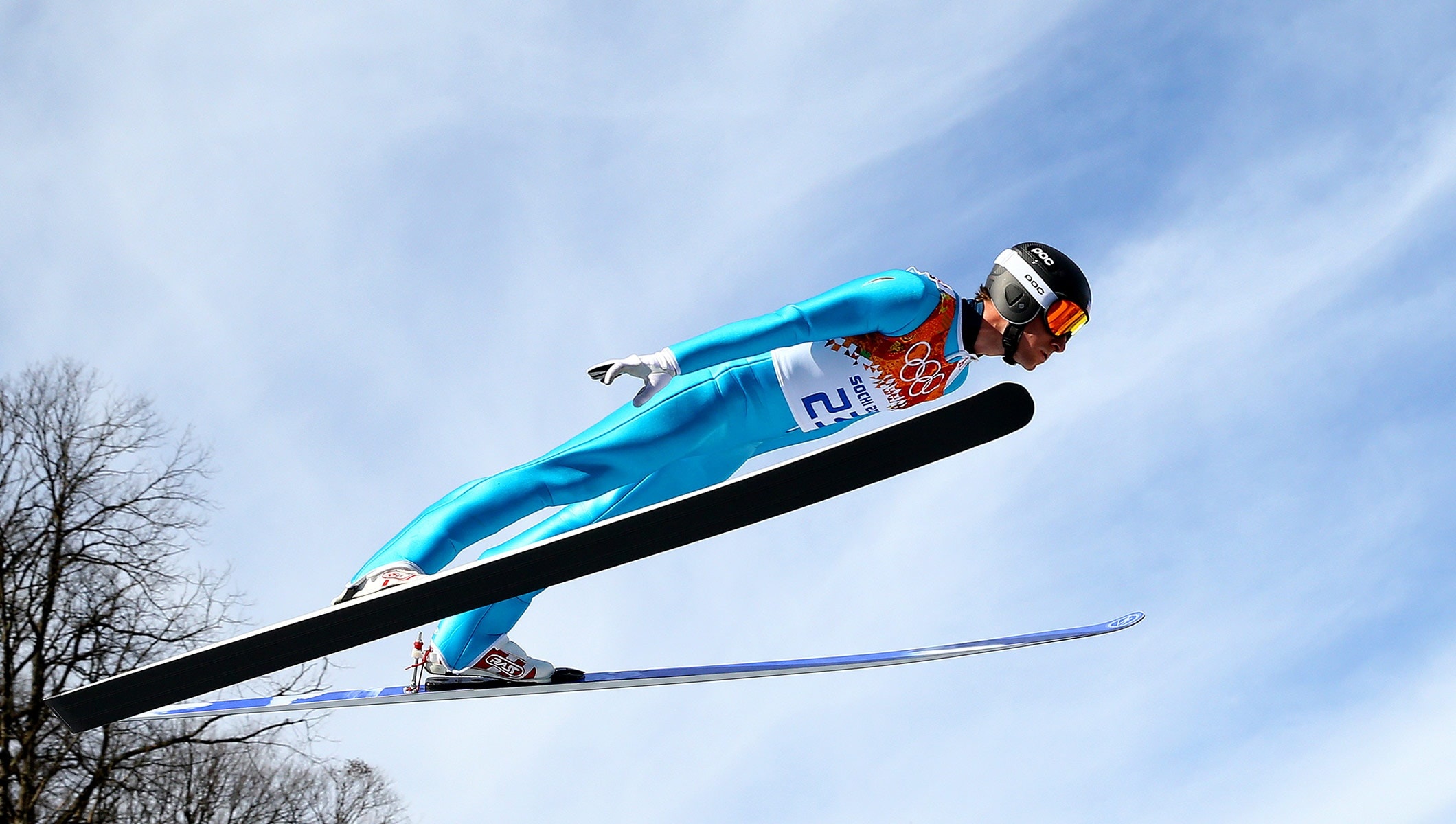 Train for ski jump, No snow, Olympic news, 2120x1200 HD Desktop