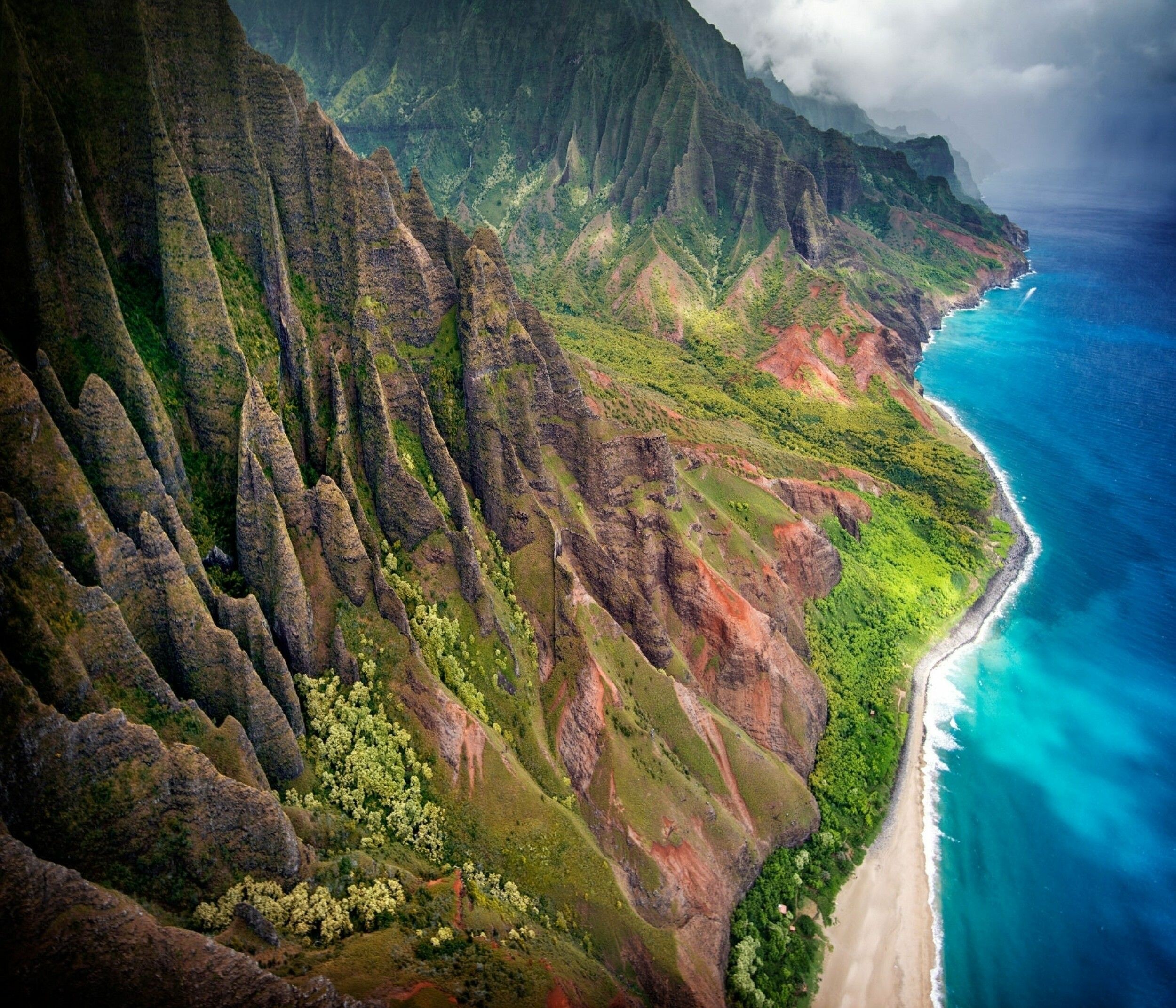 iPhone wallpapers, Kauai's charm, Eye-catching scenery, Picture-perfect, 2500x2150 HD Desktop