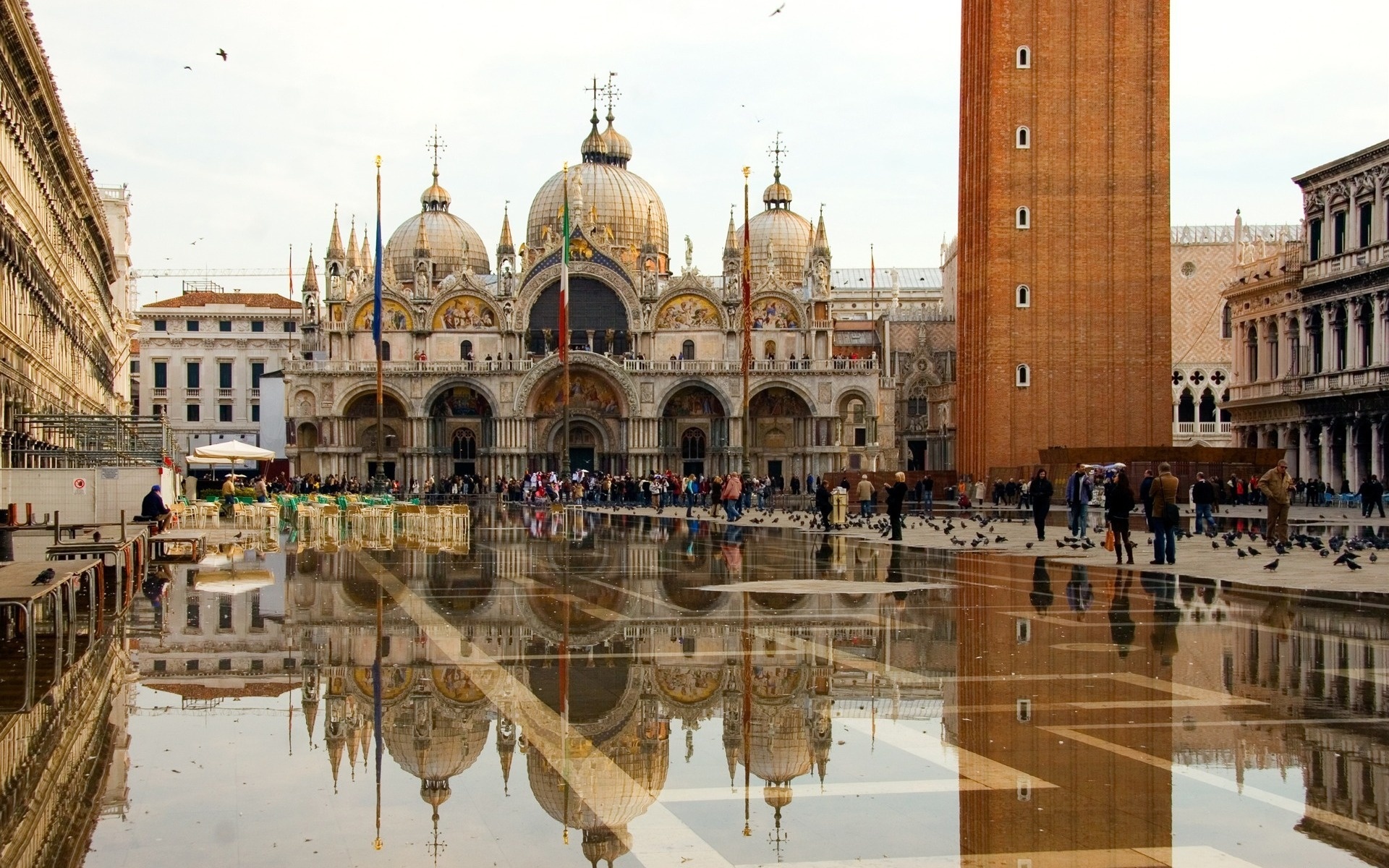 St. Mark's Basilica, Piazza San Marco, High definition wallpaper, 1920x1200 HD Desktop