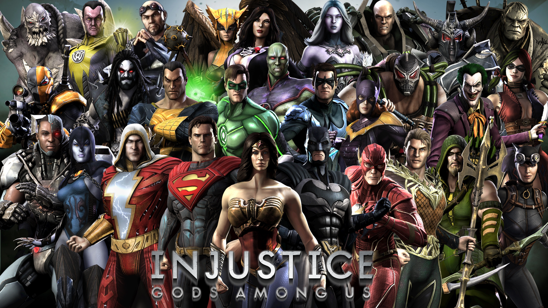 Logo, Injustice: Gods Among Us Wallpaper, 1920x1080 Full HD Desktop