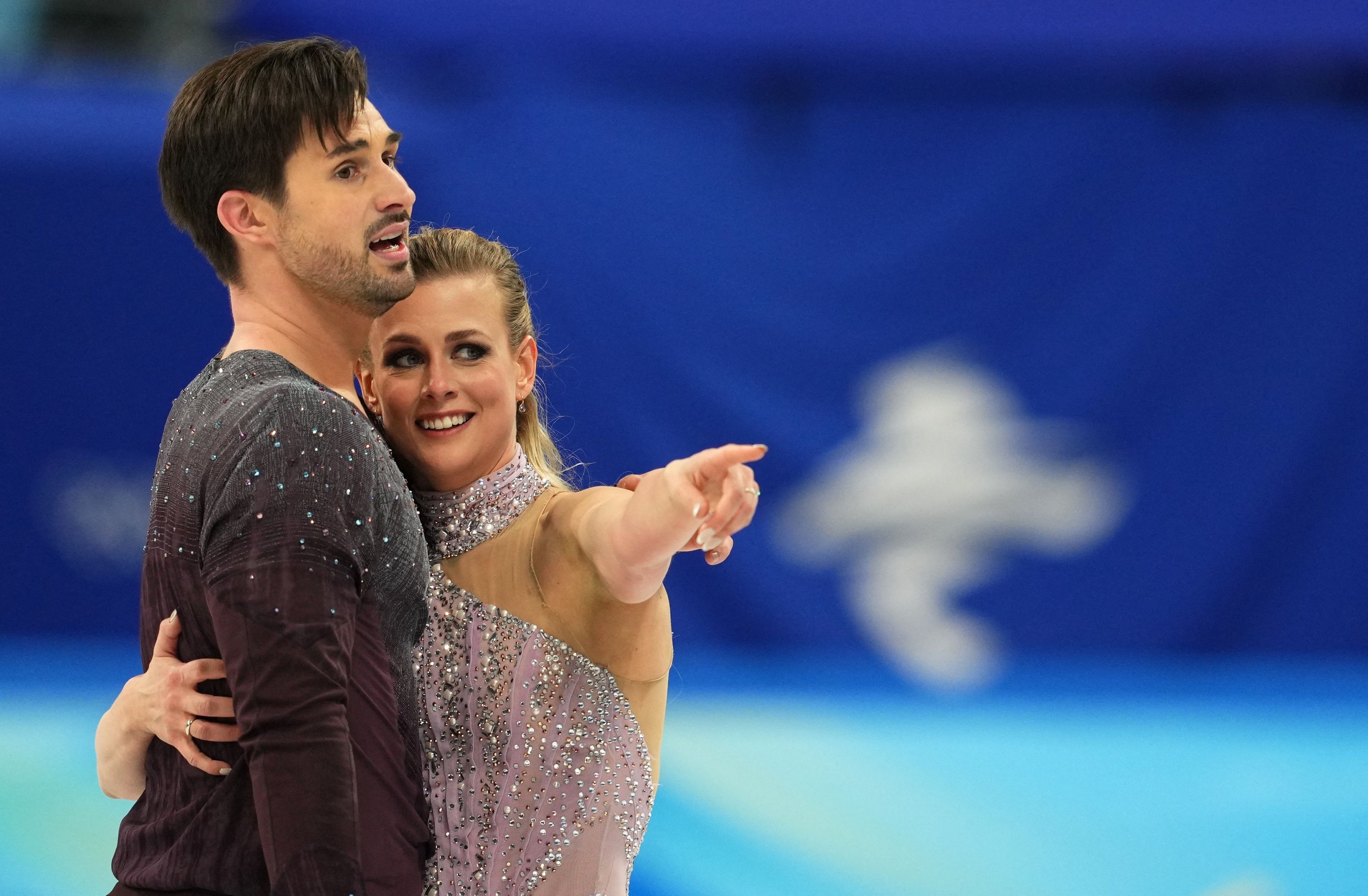 Ice Dancing, Madison Hubbell, Zachary Donohue, Olympic bronze, 3180x2080 HD Desktop