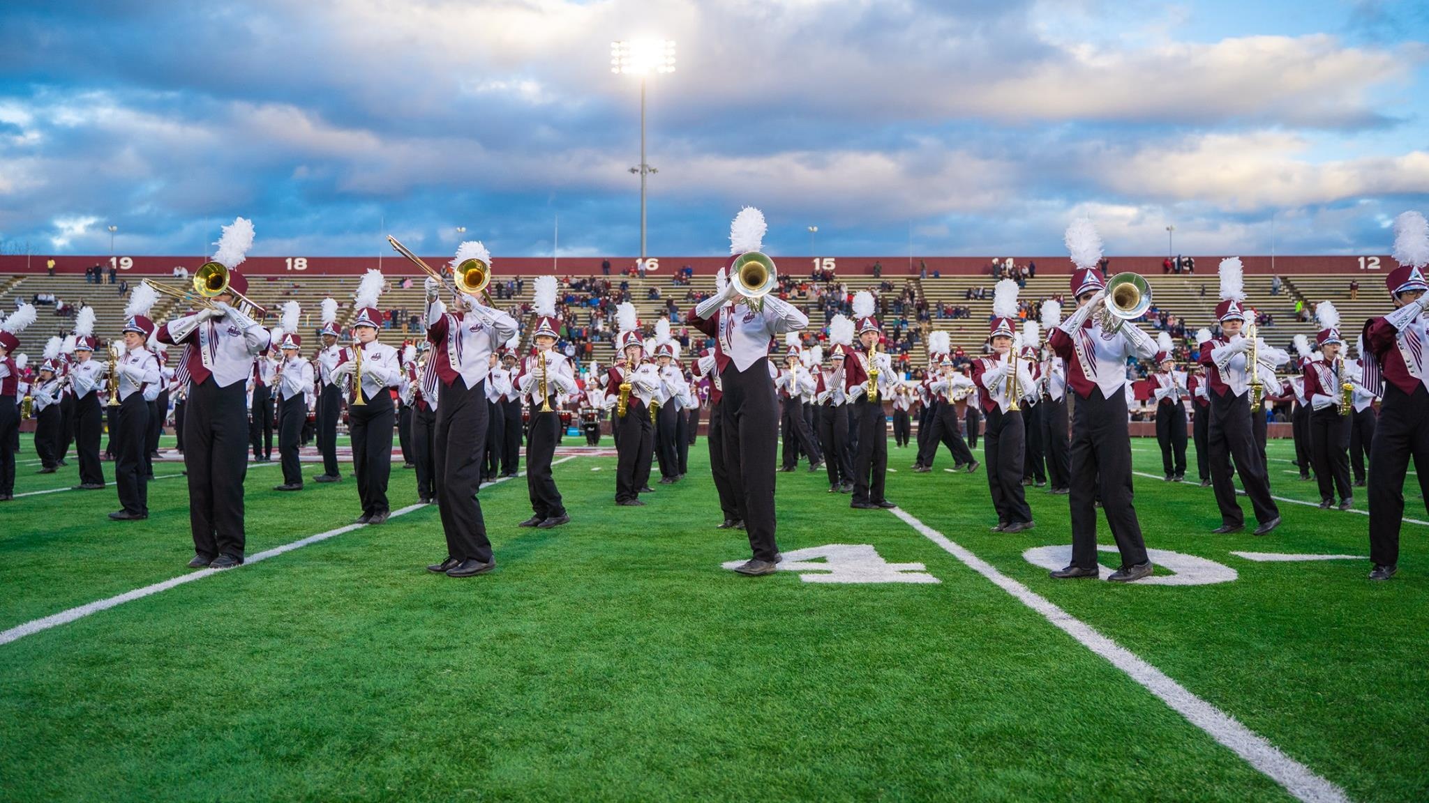 Marching band wallpaper, Artistic design, Unique visual style, Musical energy, 2050x1160 HD Desktop