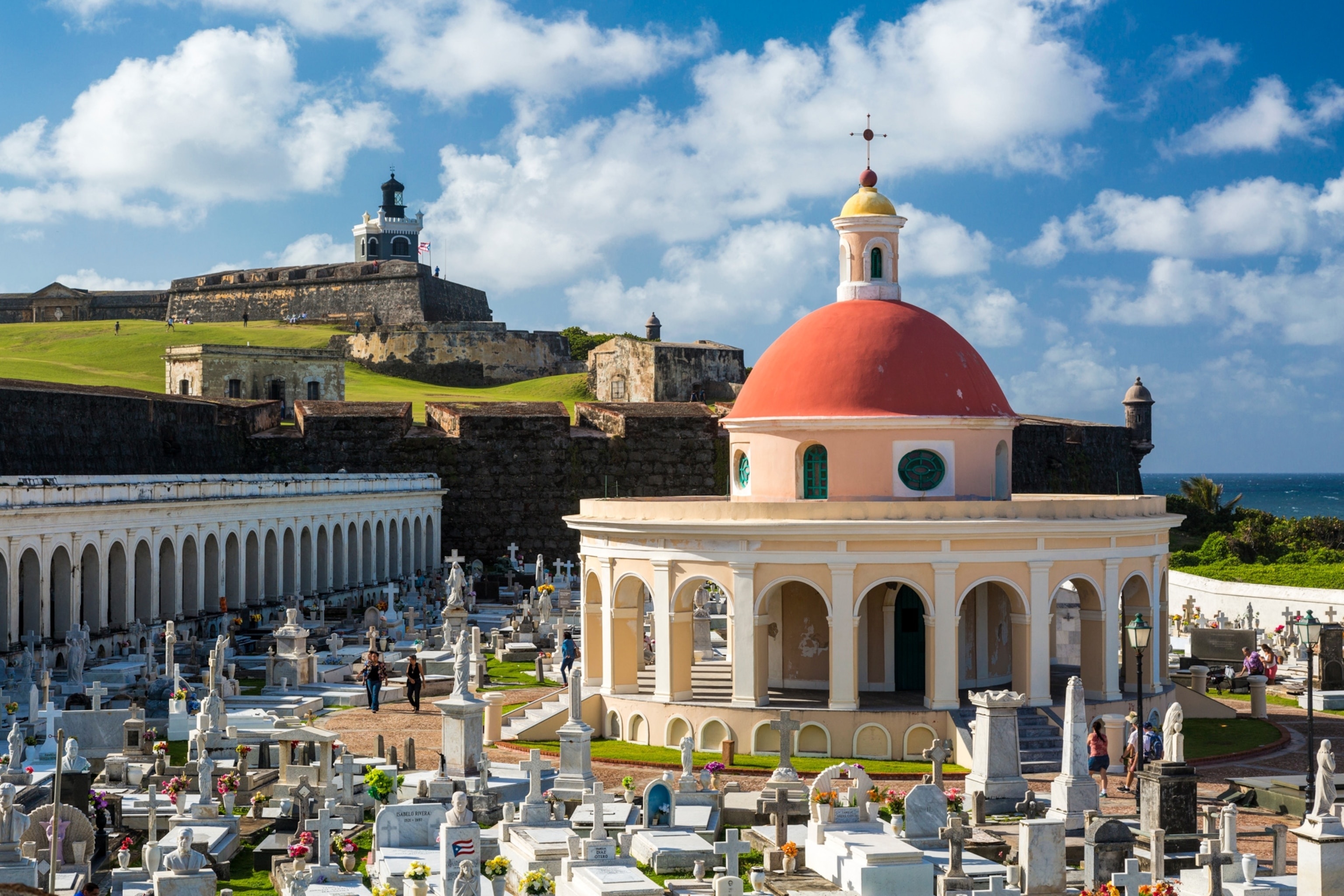 Santa Maria Magdalena de Pazzis Cemetery, San Juan (Puerto Rico) Wallpaper, 3080x2050 HD Desktop
