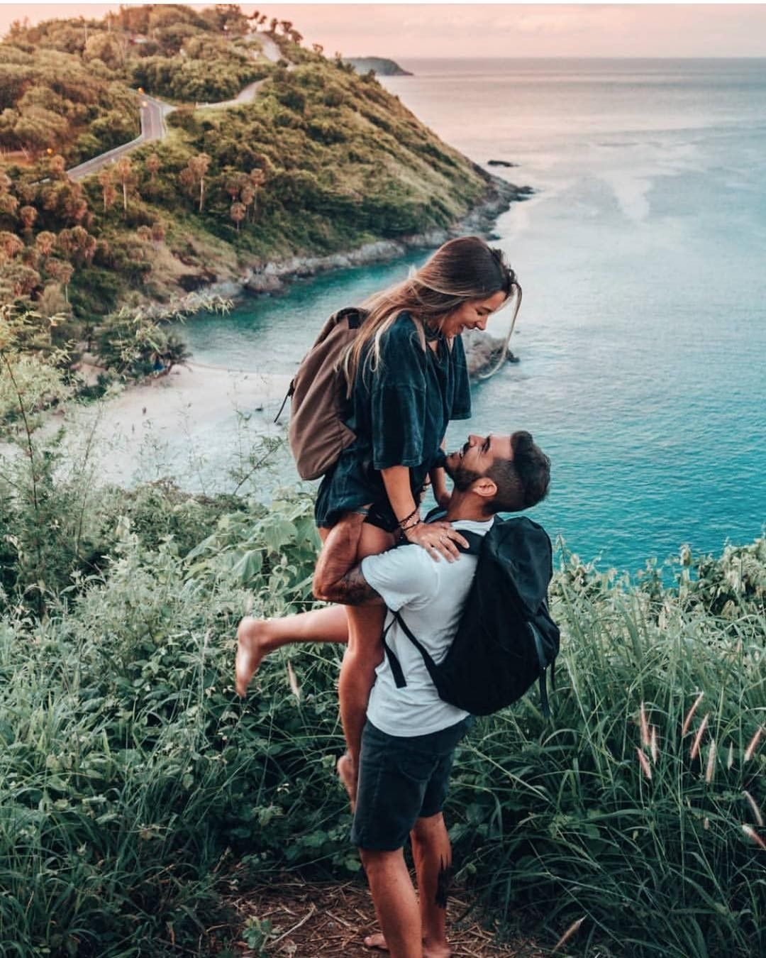 Hiking, Travel Couple Wallpaper, 1080x1350 HD Phone