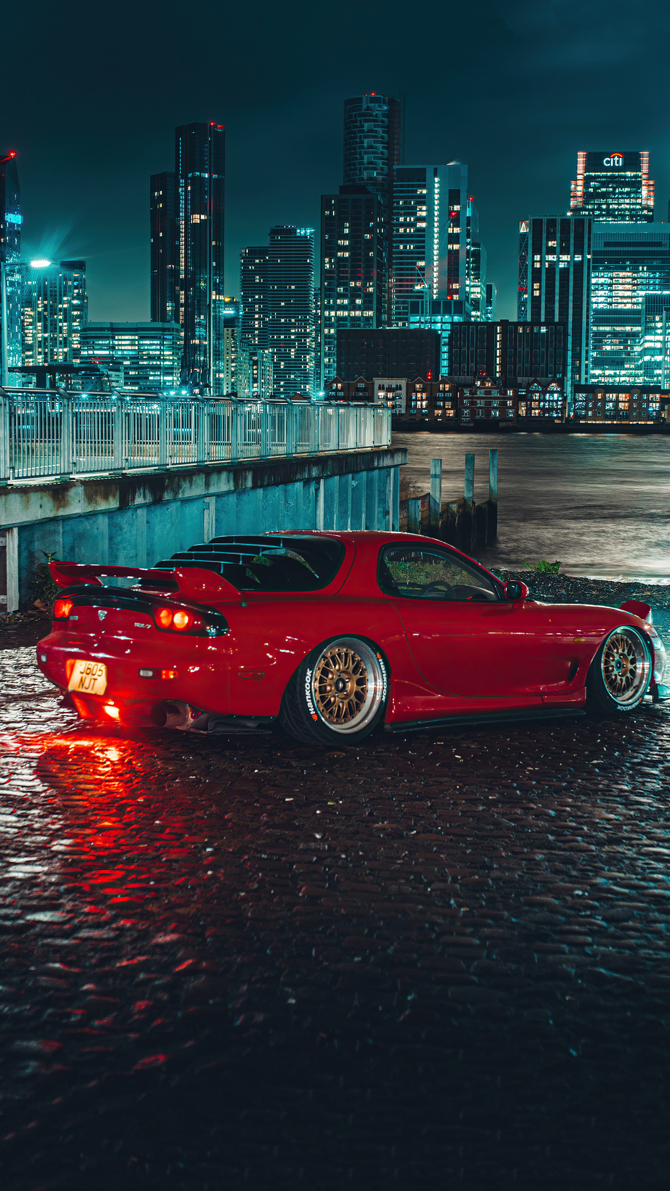 RX-7 Stance, Mazda RX Wallpaper, 2160x3840 4K Phone