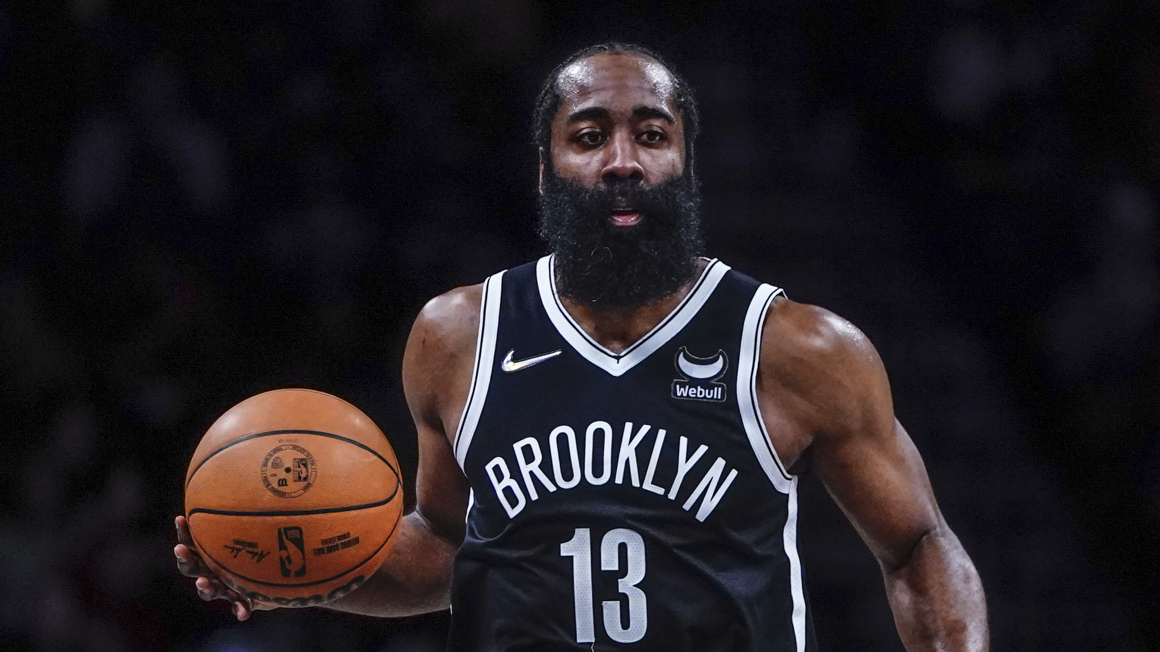 James Harden, Brooklyn Nets Wallpaper, 3840x2160 4K Desktop