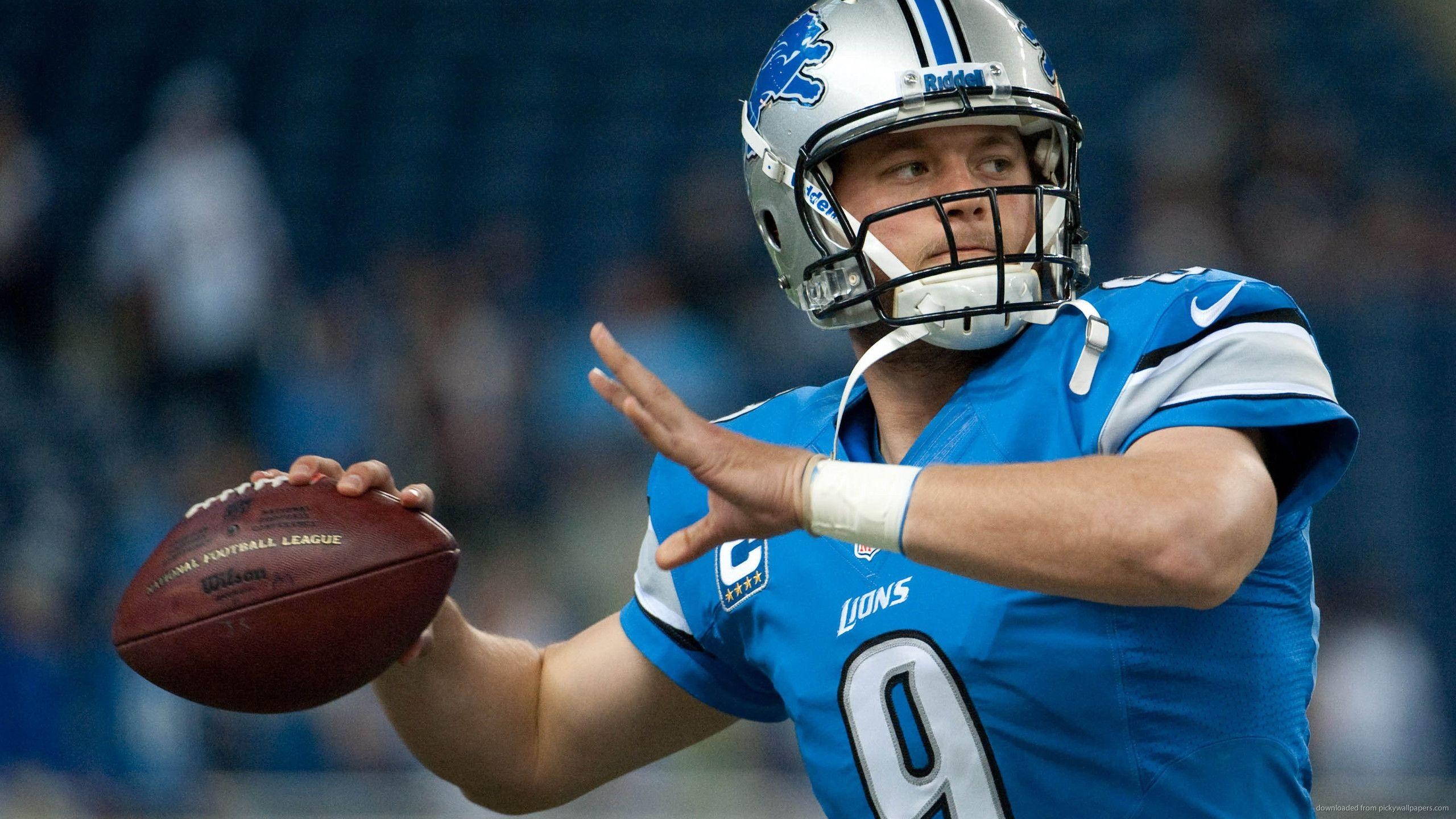 Matthew Stafford, 2017 wallpapers, 2560x1440 HD Desktop