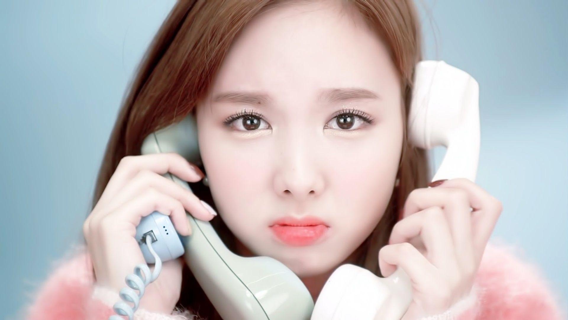 Nayeon, Striking wallpaper, Beautiful smile, Kpop star, 1920x1080 Full HD Desktop