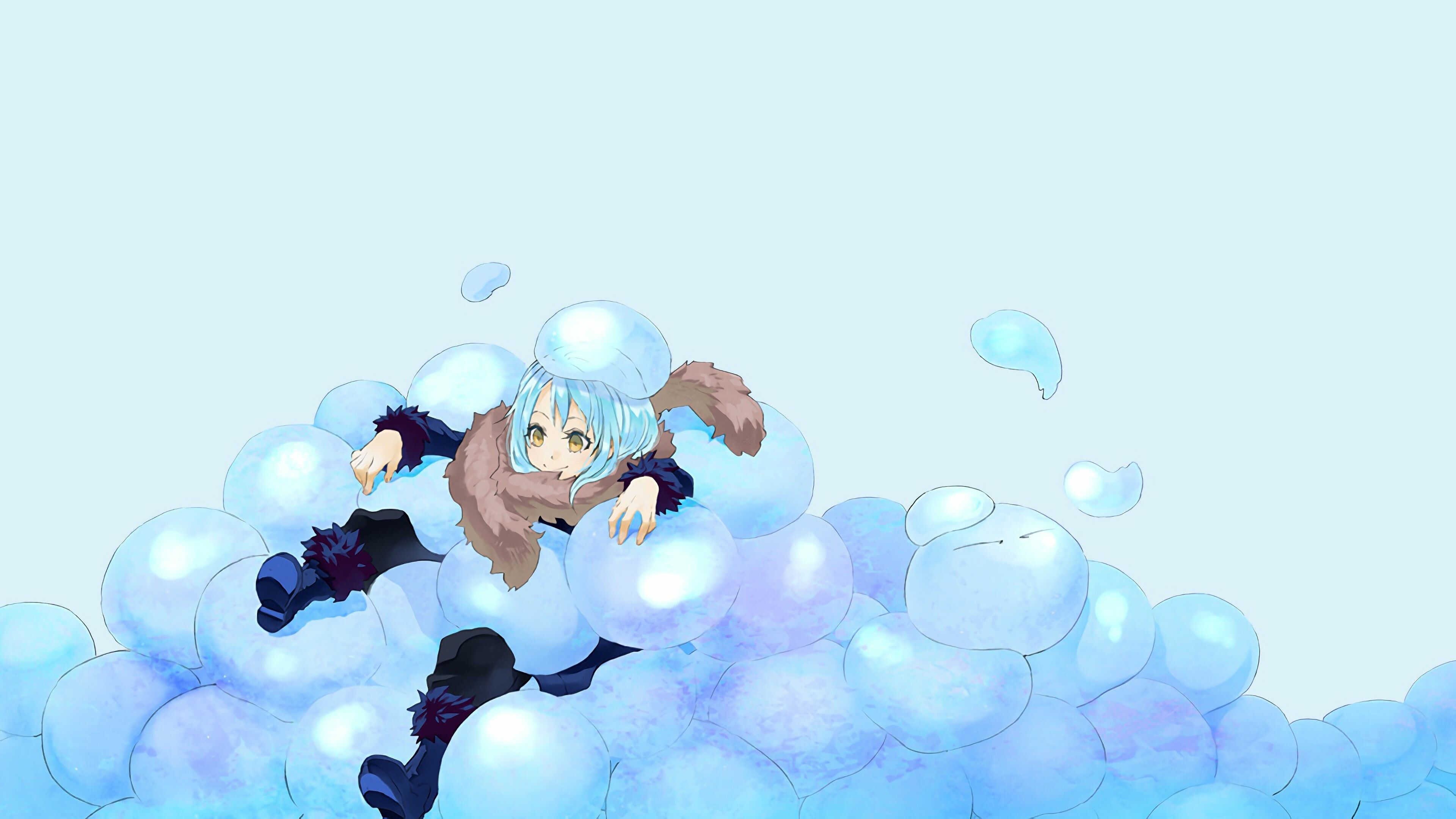 That Time I Got Reincarnated as a Slime, Rimuru Tempest, Laptop wallpapers, Stunning designs, 3840x2160 4K Desktop