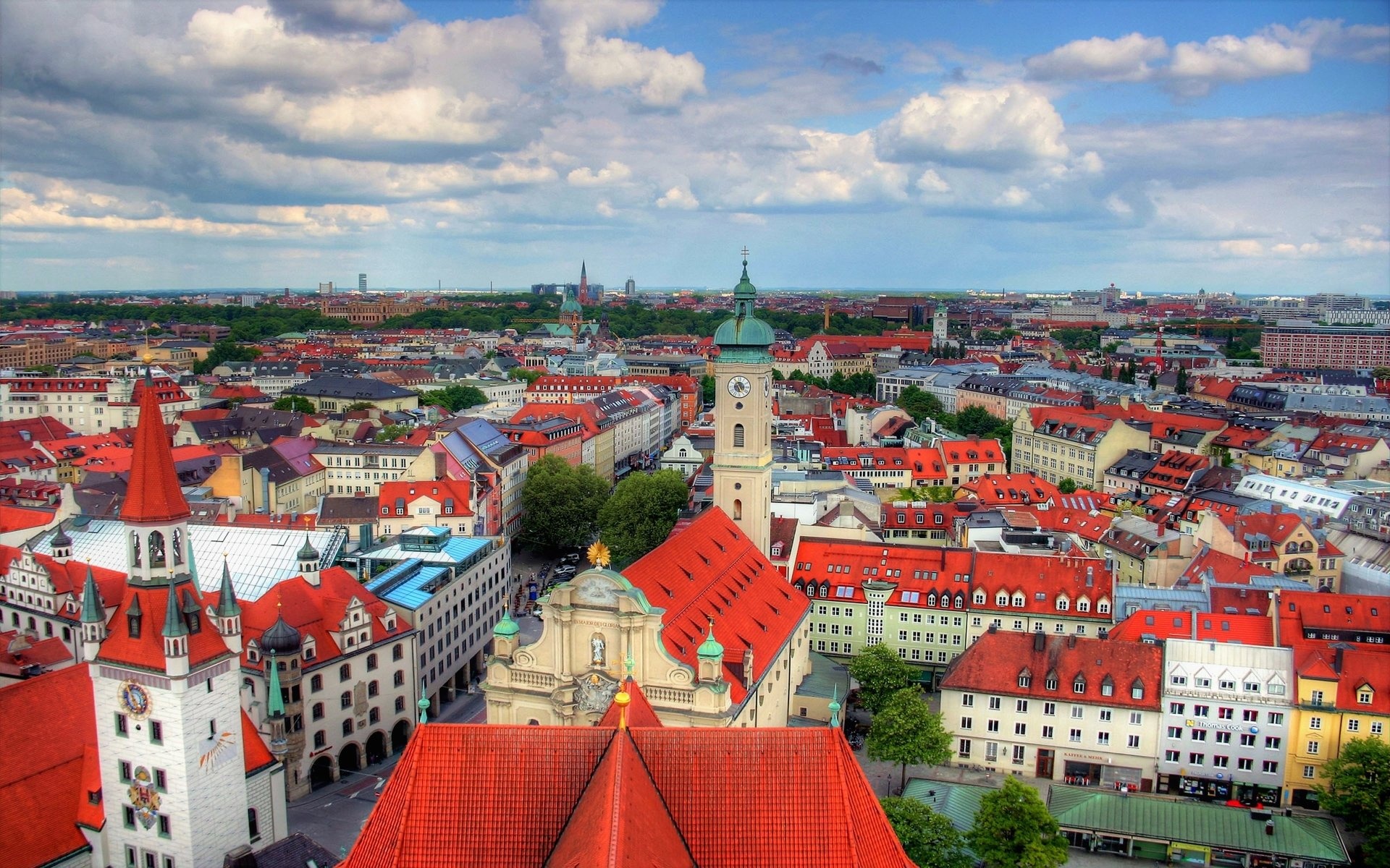 Munich, Ultra HD wallpapers, Stunning backgrounds, German architecture, 1920x1200 HD Desktop