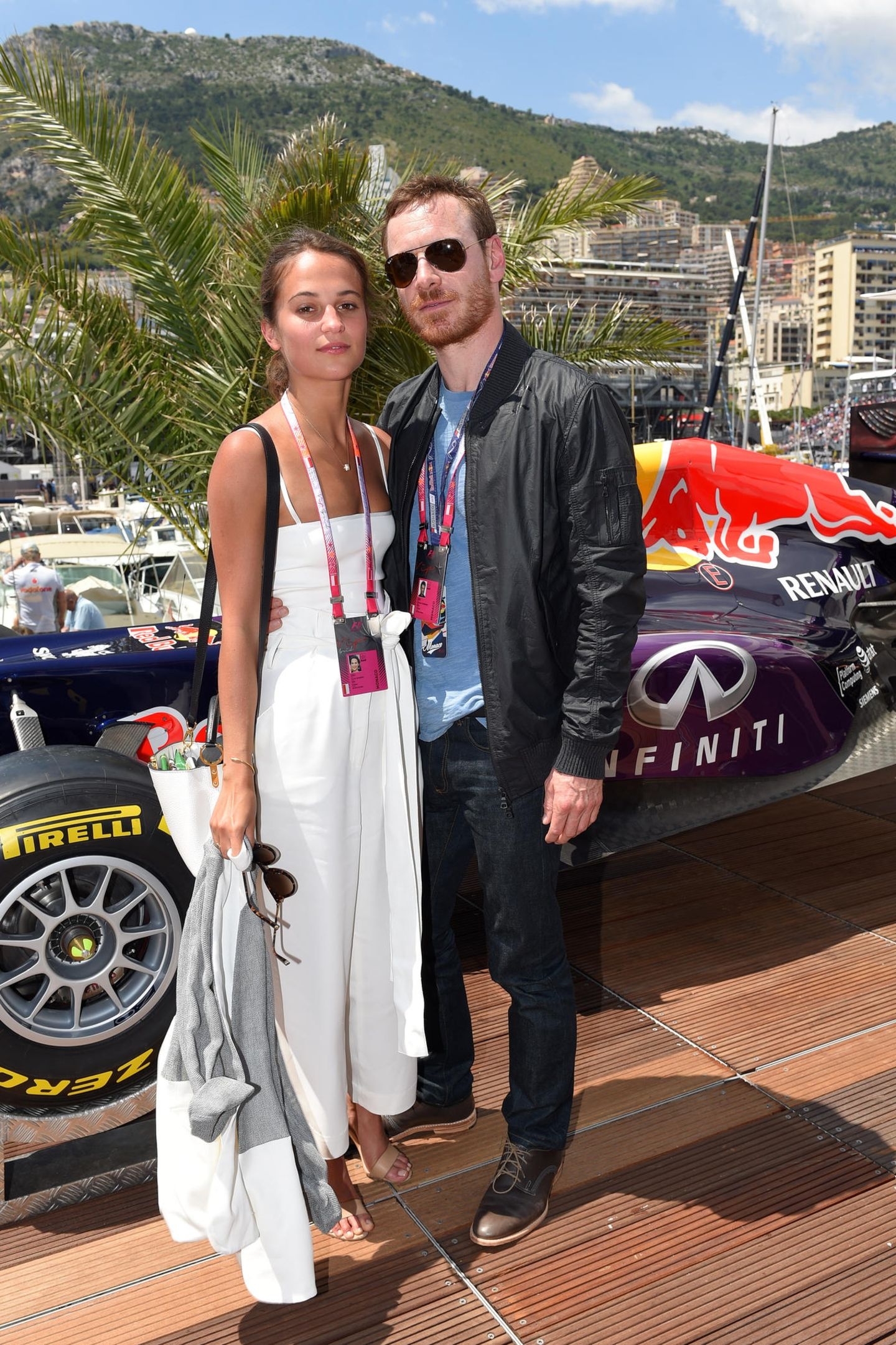 Michael Fassbender and Alicia Vikander, Movie couple, Wedding journey, Media integration, 1440x2170 HD Phone