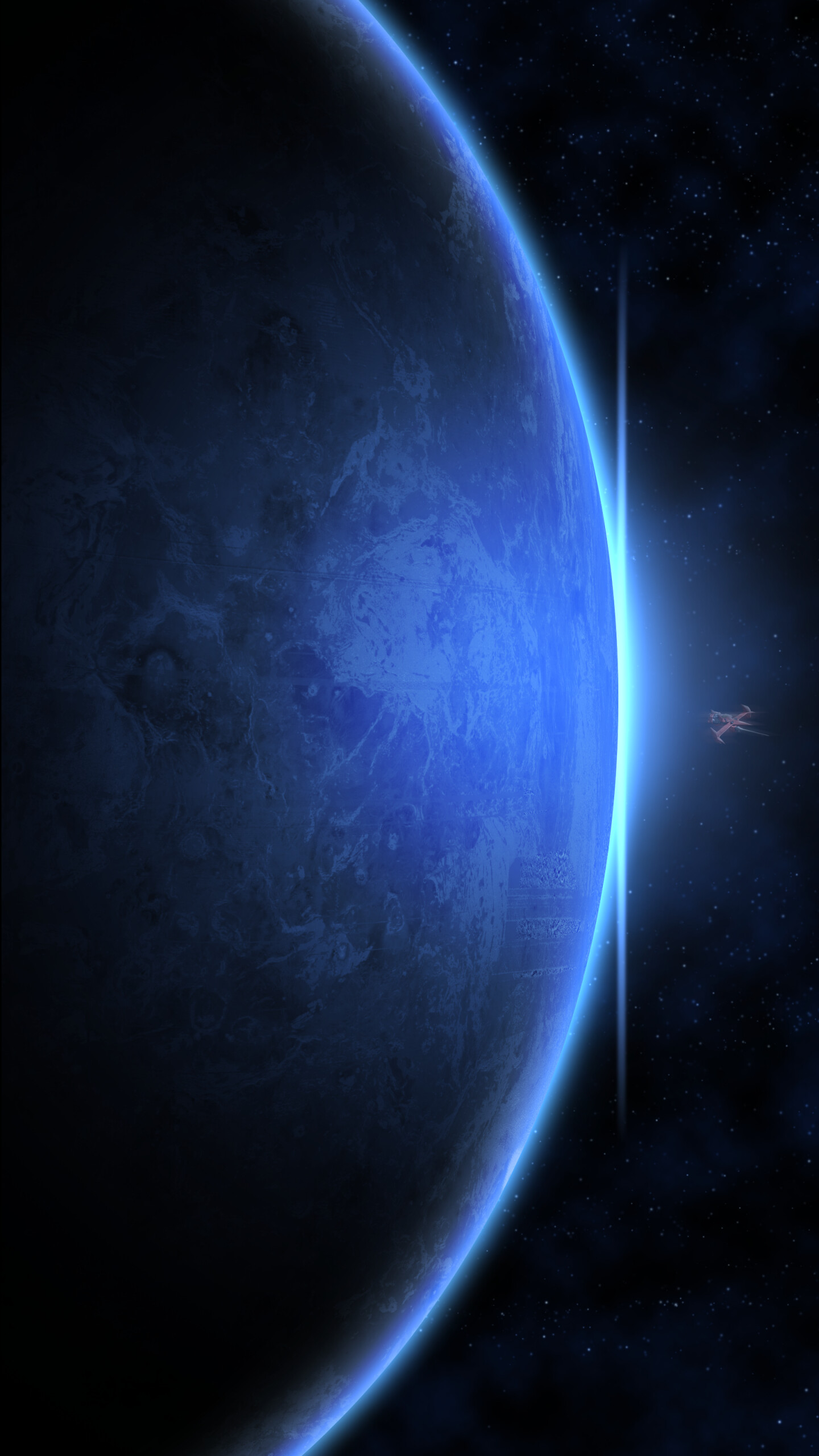 Neptune, Space cowboy bebop, Anime planet, 1440x2560 HD Phone