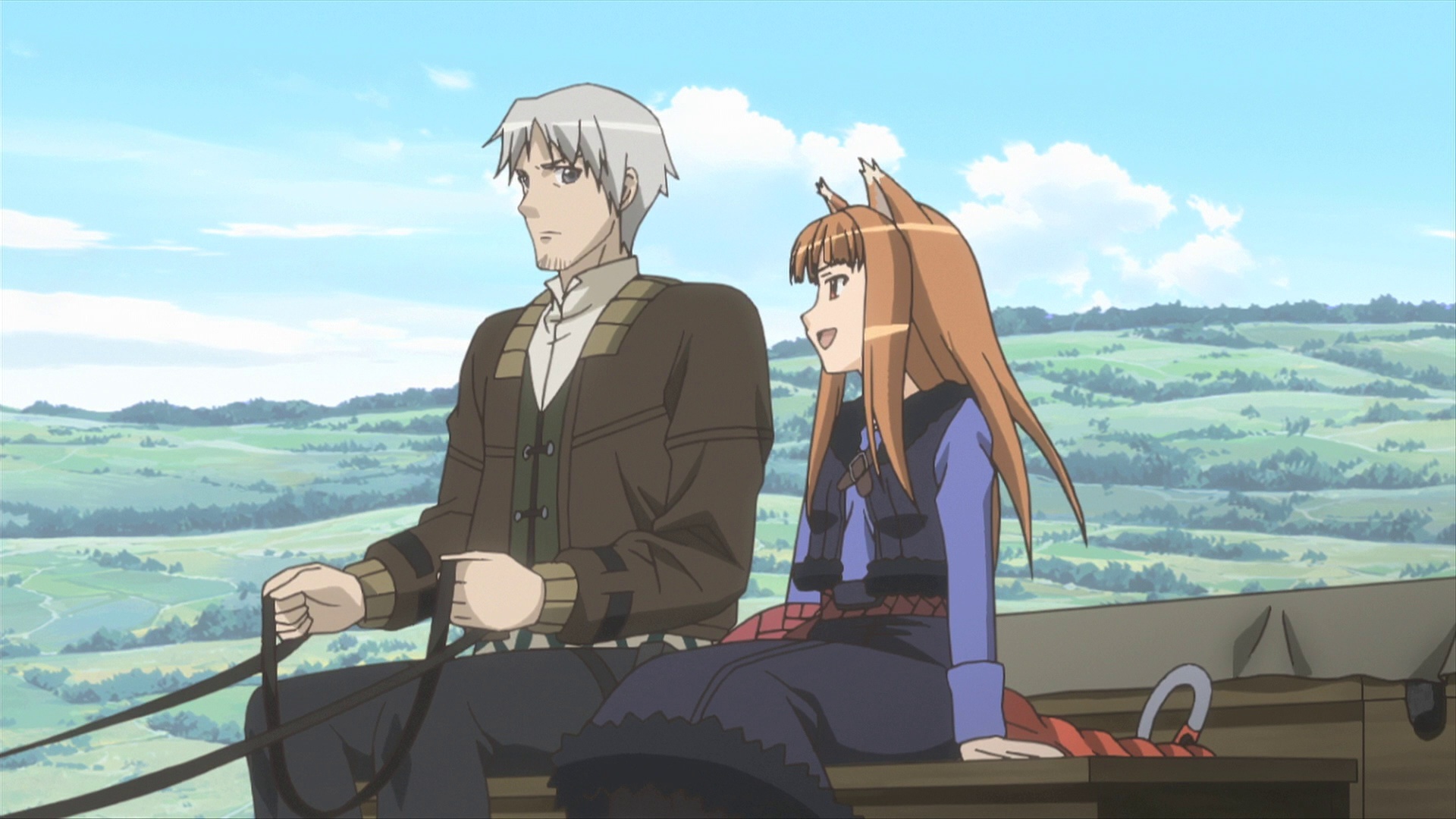 Spice and Wolf anime, Fantasy art, Anime wallpaper, Japanese animation, 1920x1080 Full HD Desktop